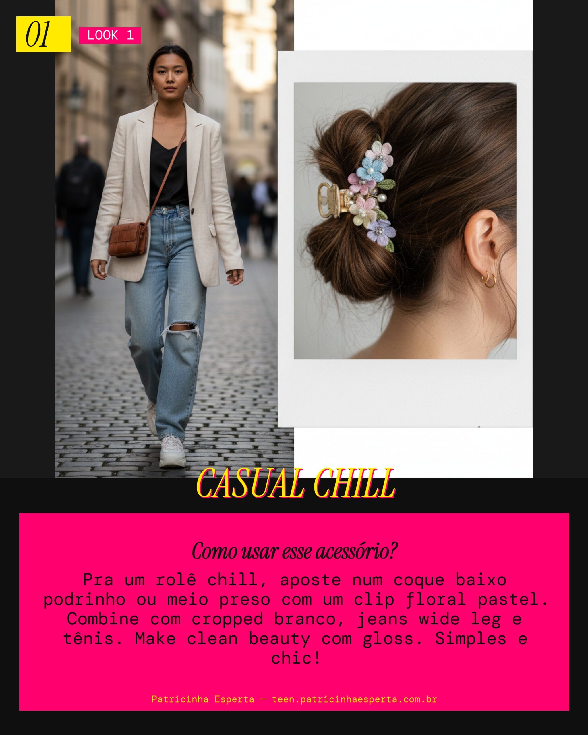 Look 1: Dia a Dia Leve