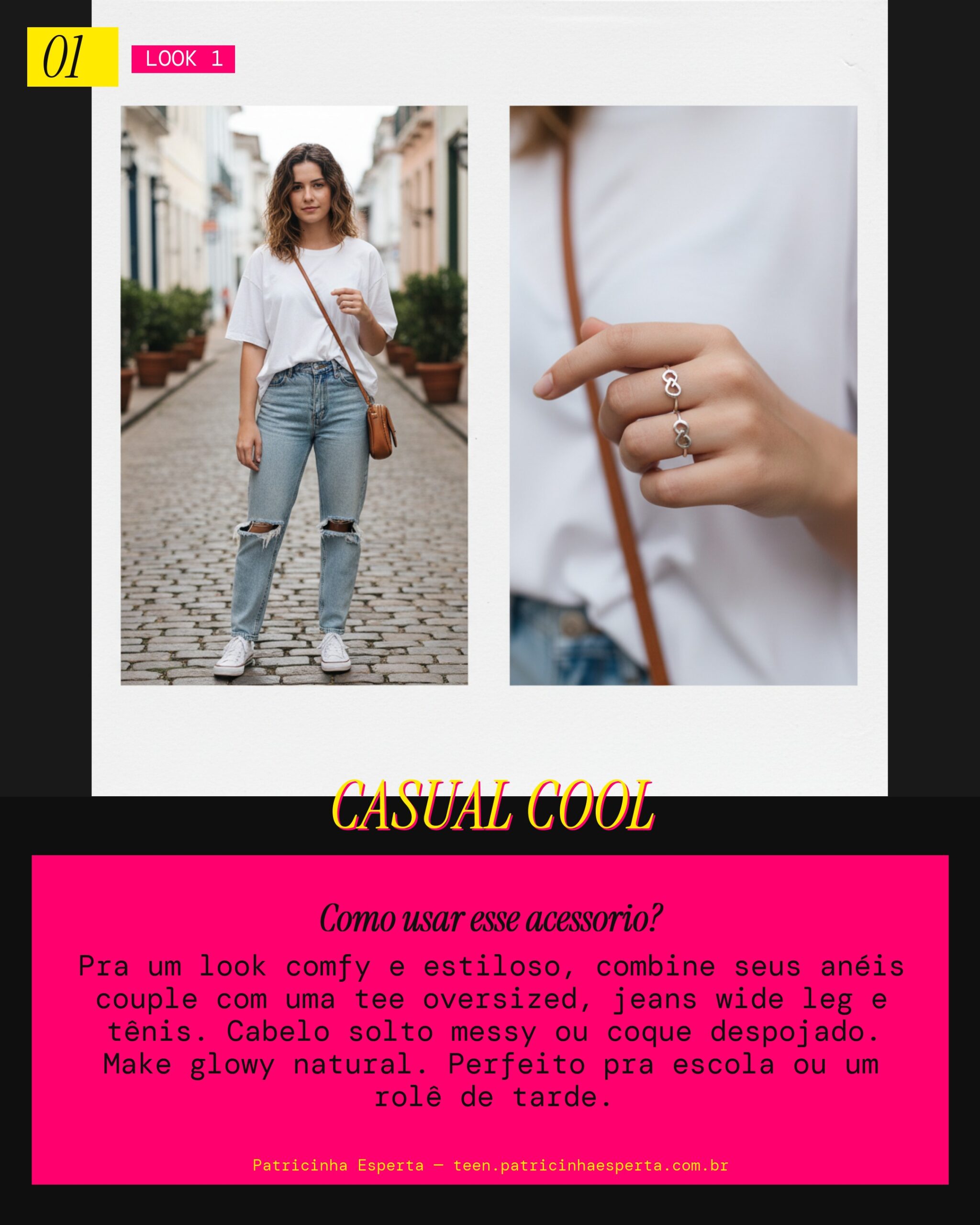 Look 1: Dia a Dia Despojado