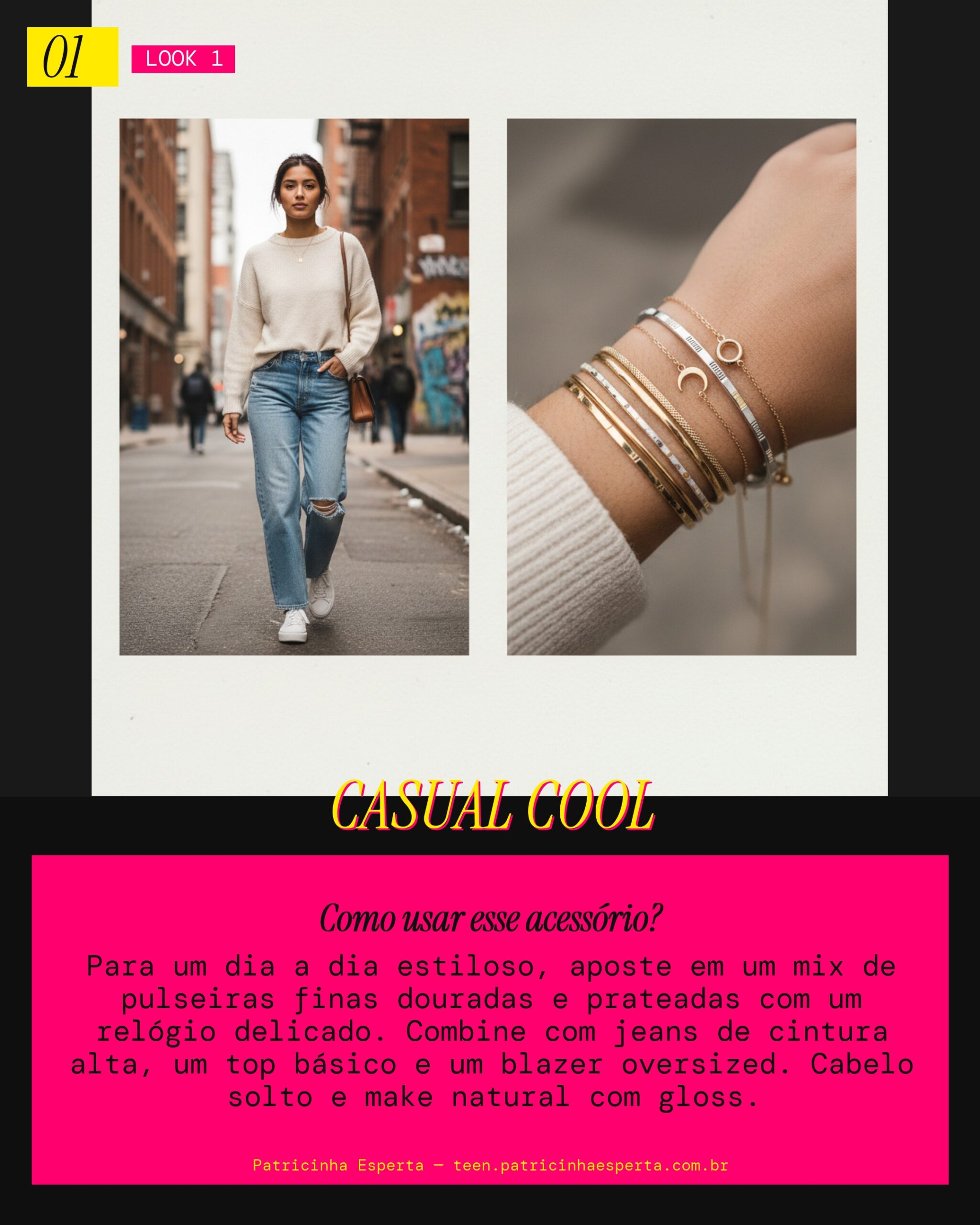 Look 1: Vibe Casual Chique
