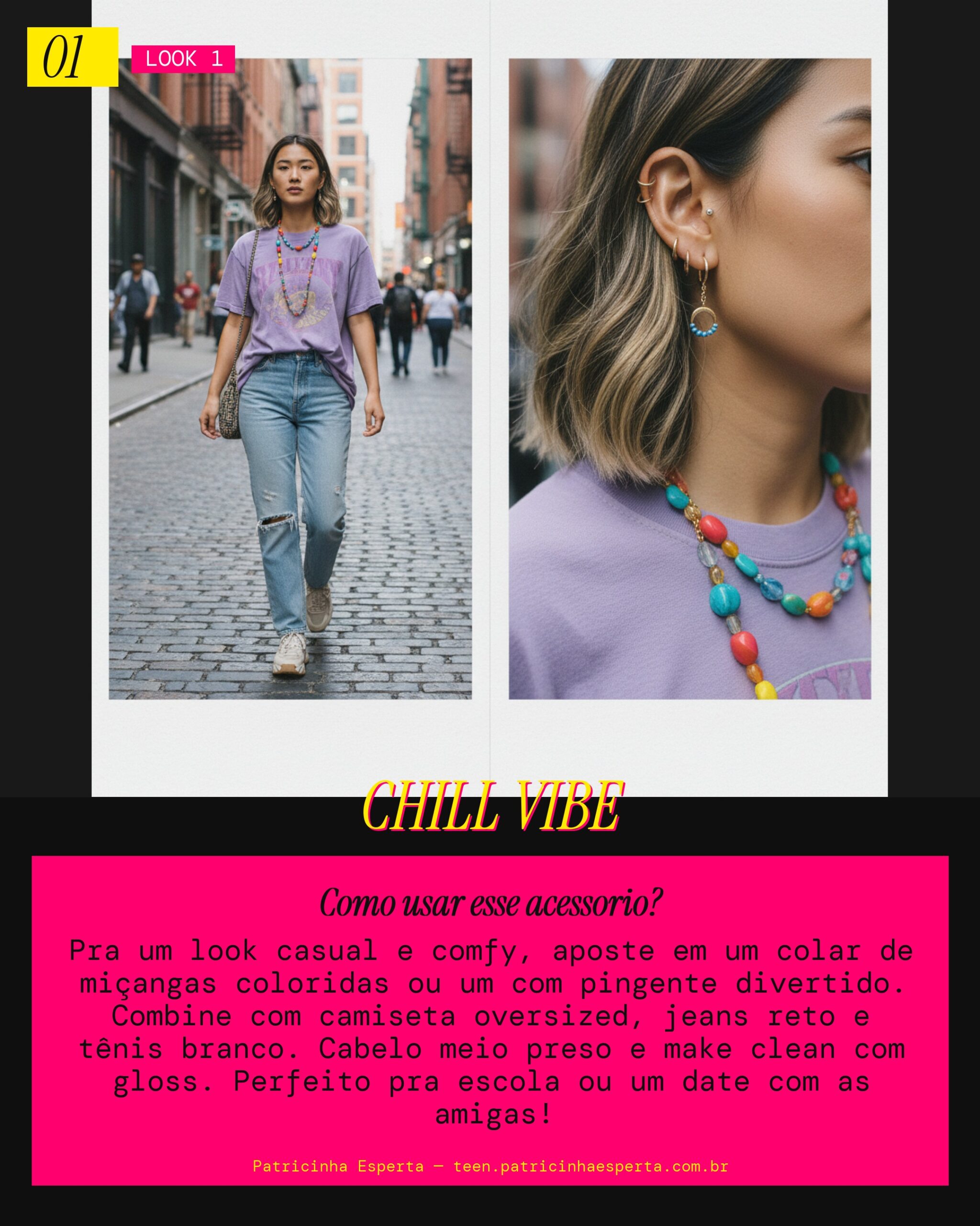 Colar Dia a Dia: Vibe Chill & Chic