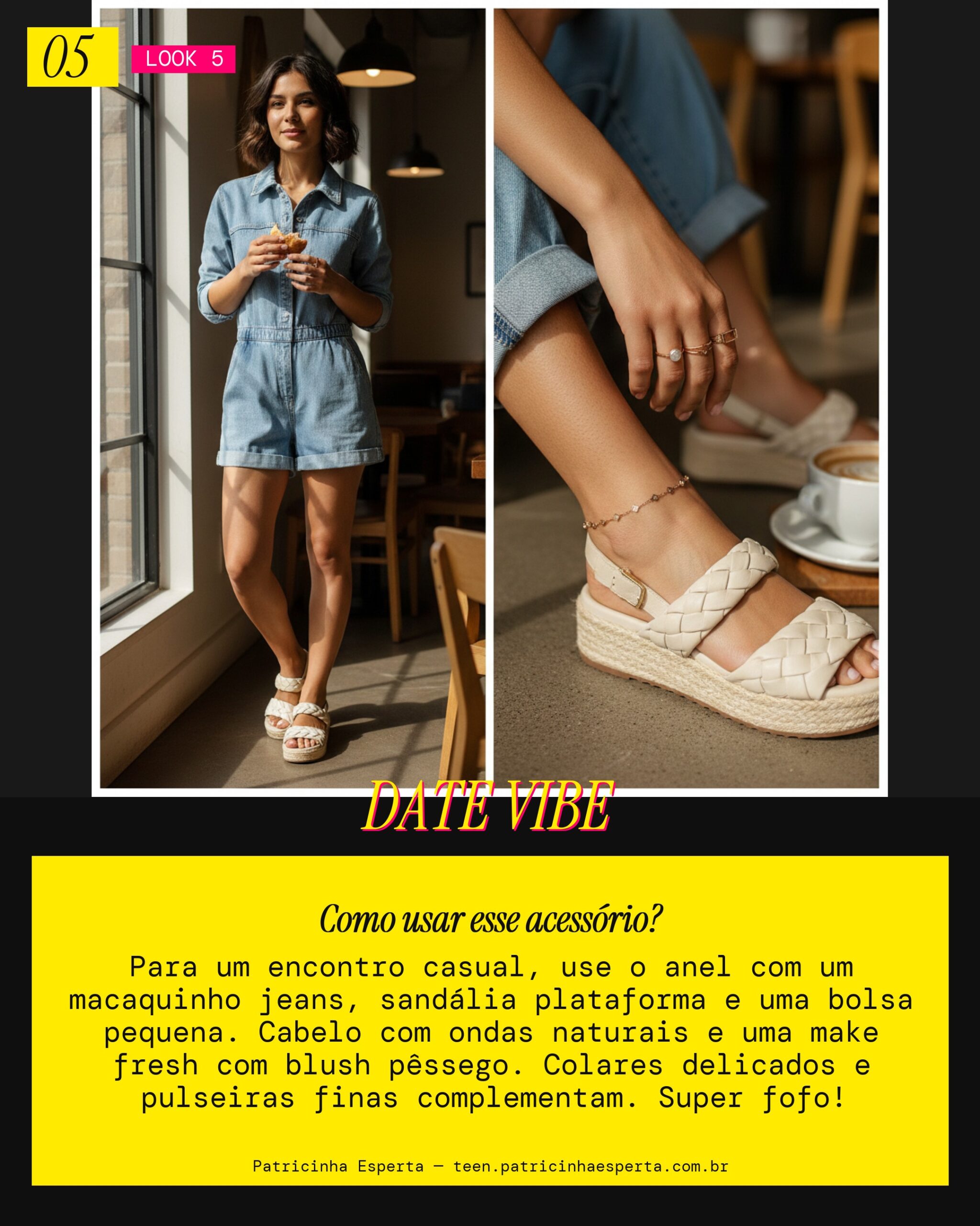 Look 5: Encontro Casual