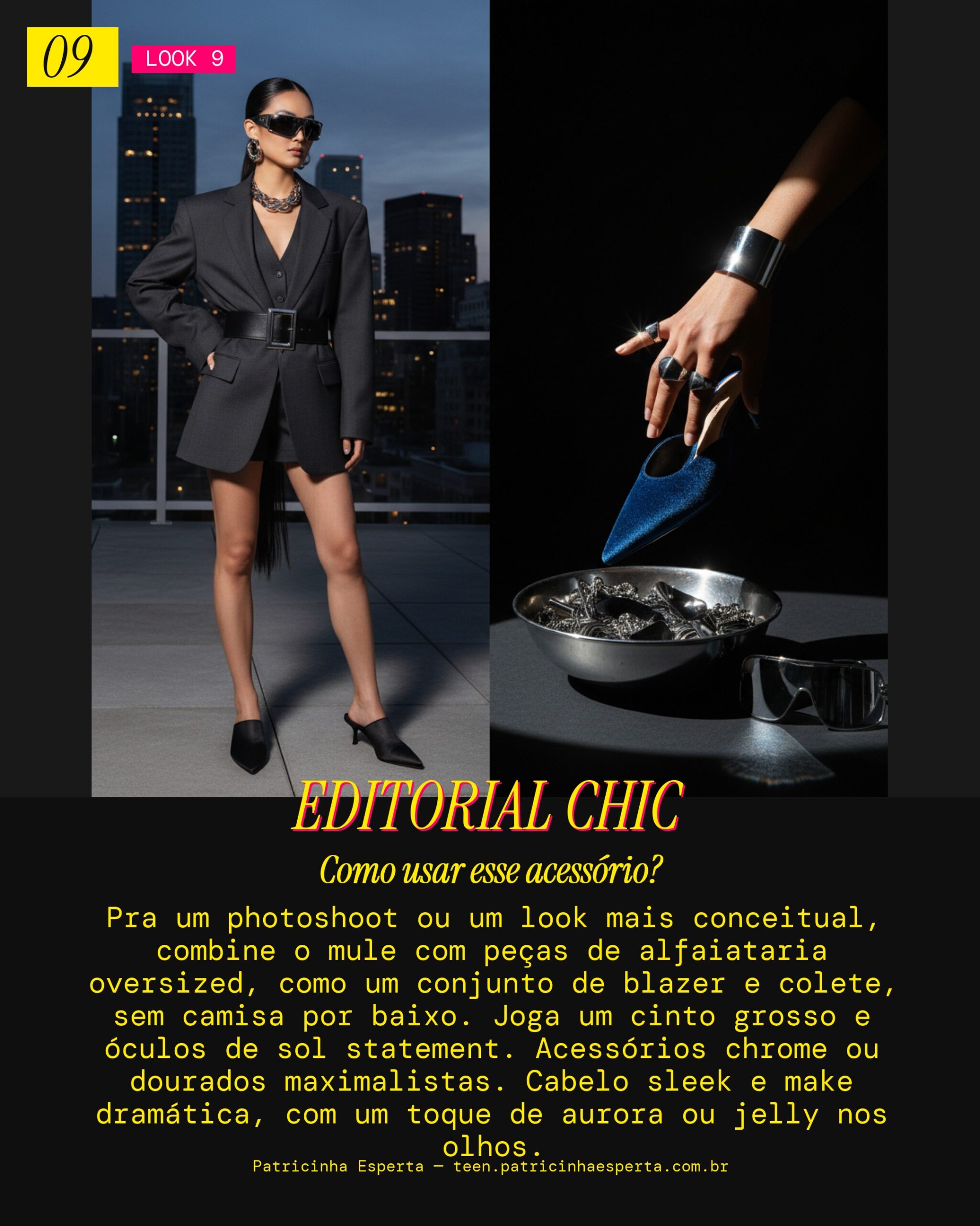 Look 9: Mule Editorial Fashion