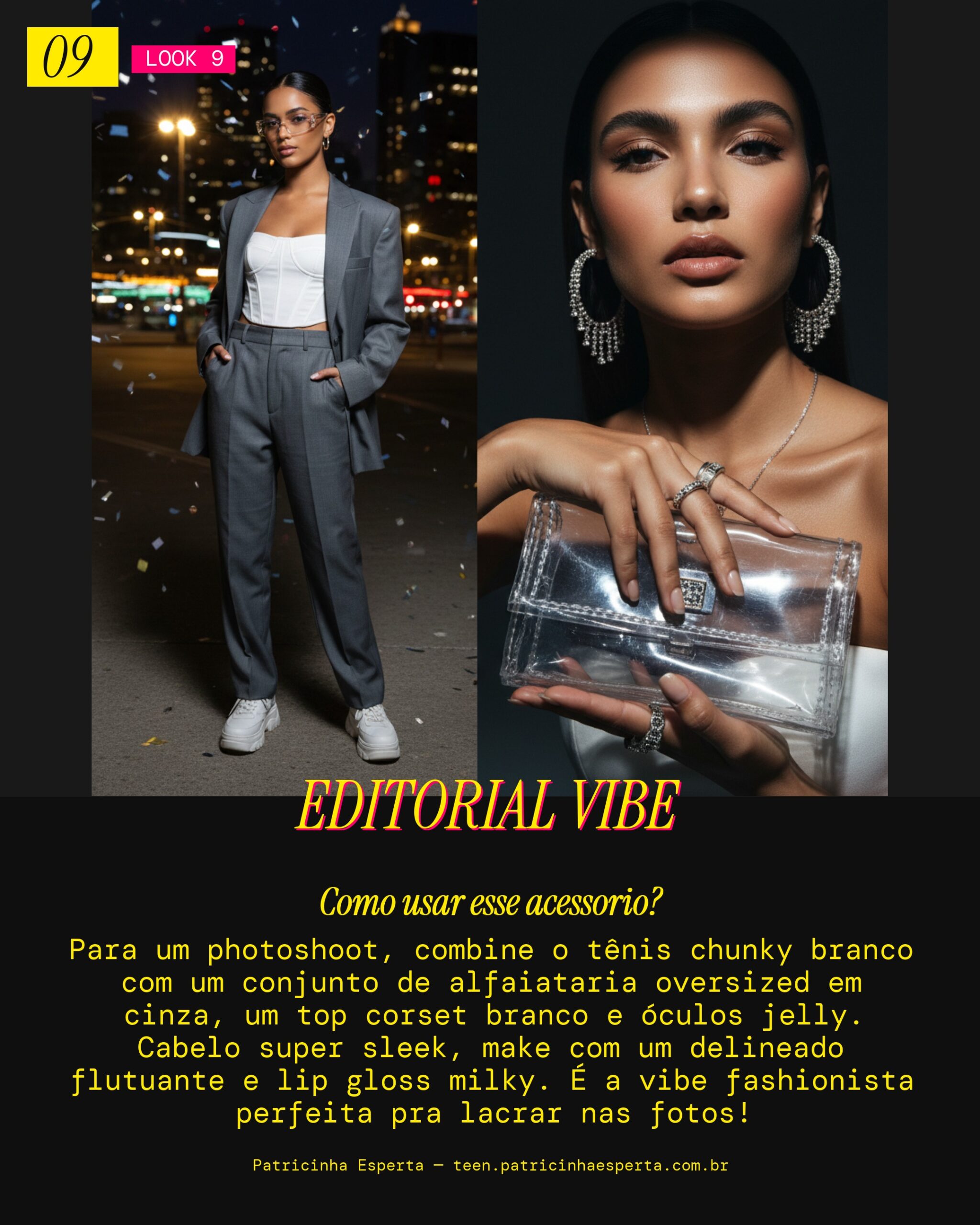 Look 9: Photoshoot Editorial Urbano