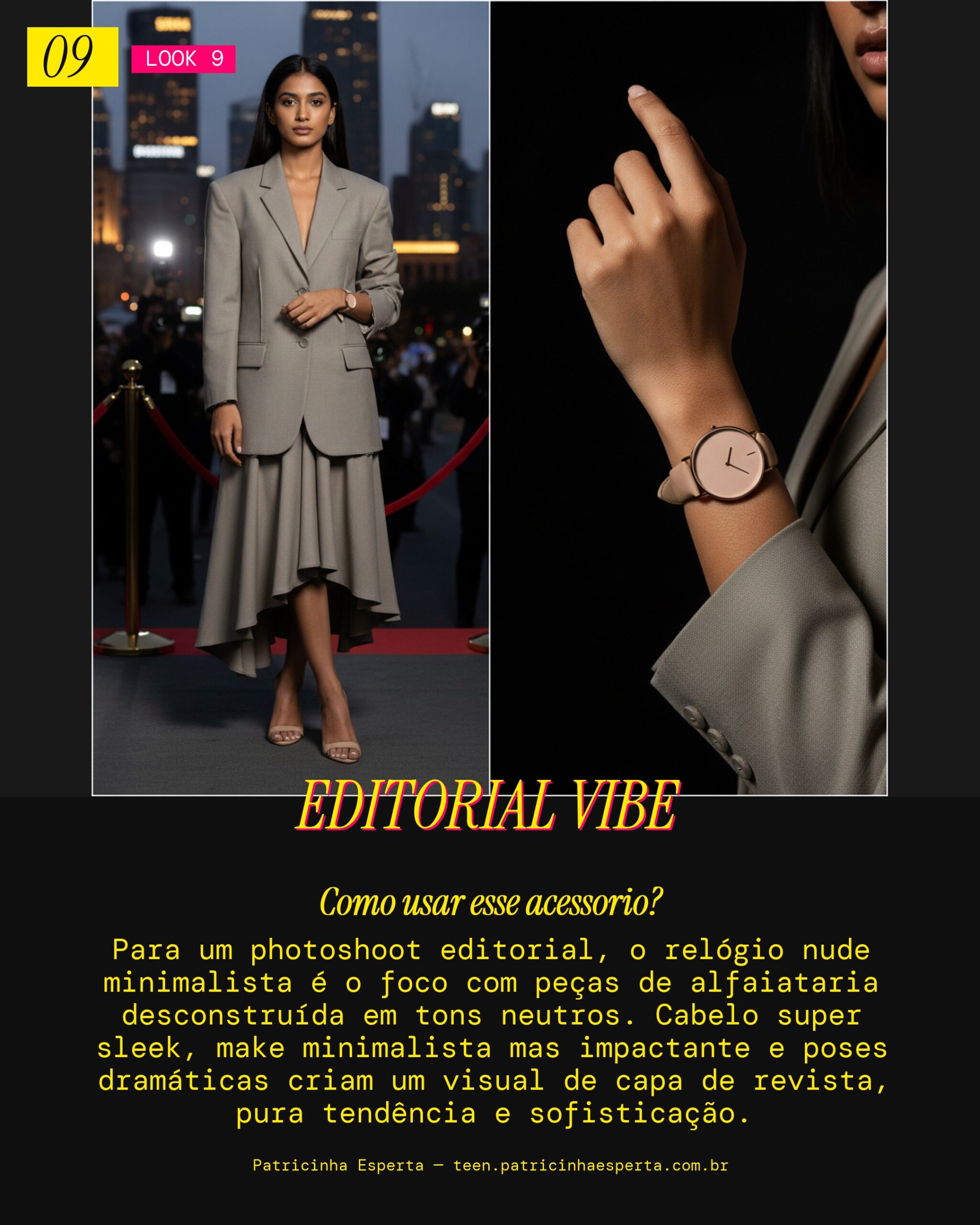 Look 9: Editorial Chic