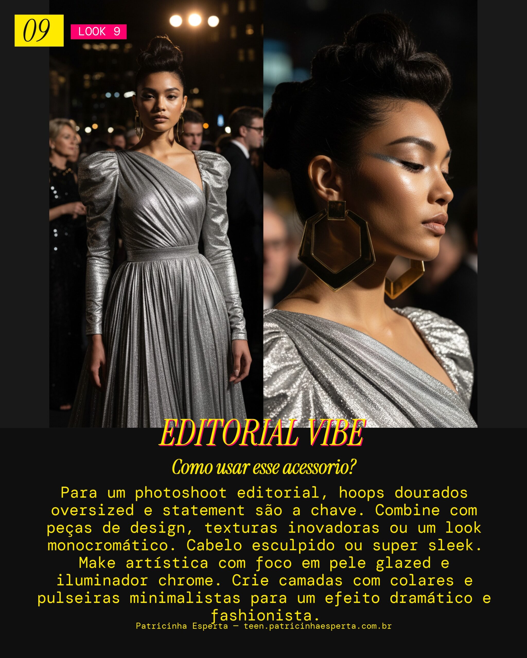 Look 9: Editorial Photoshoot Impactante