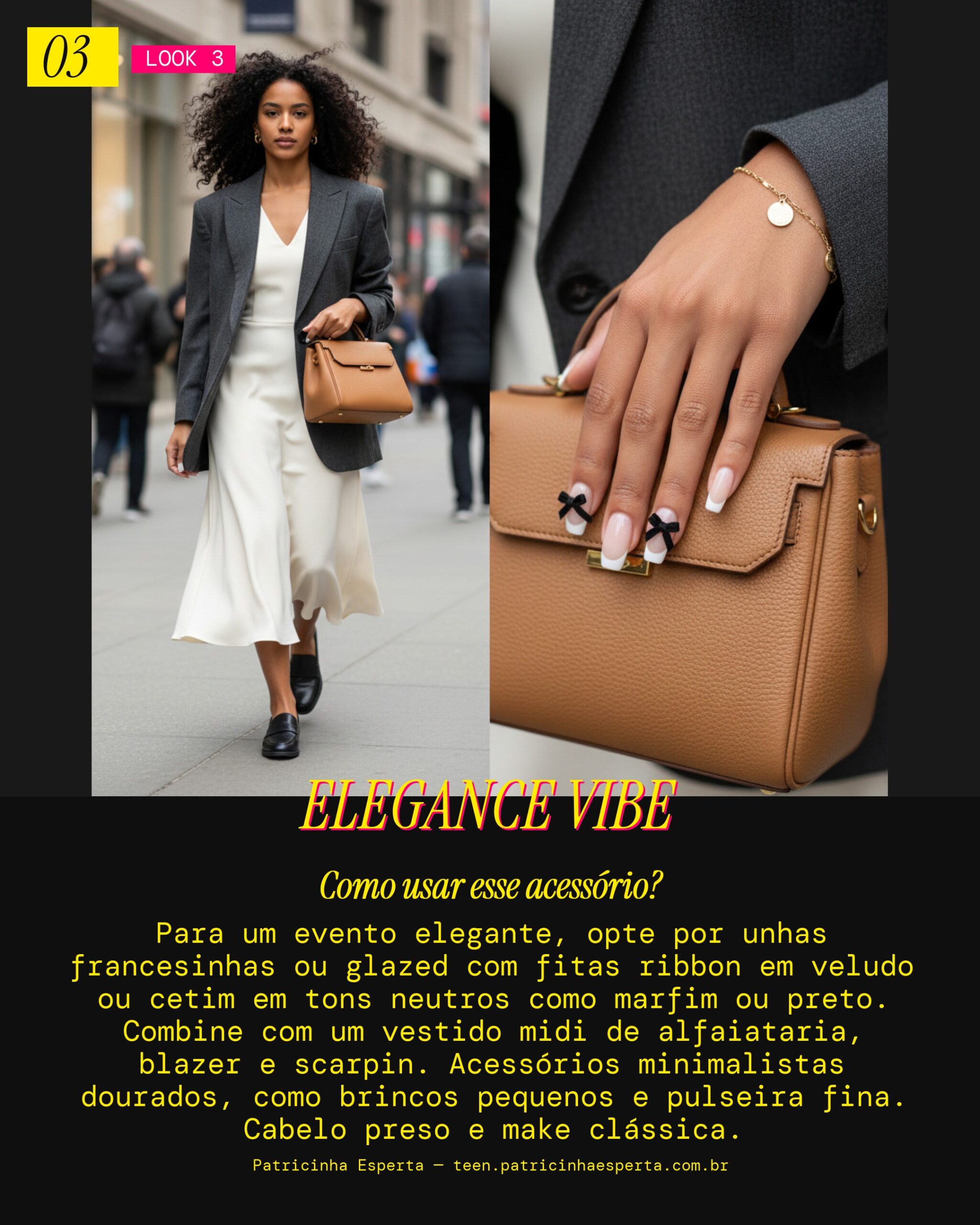 Look 3: Unhas Old Money Aesthetic