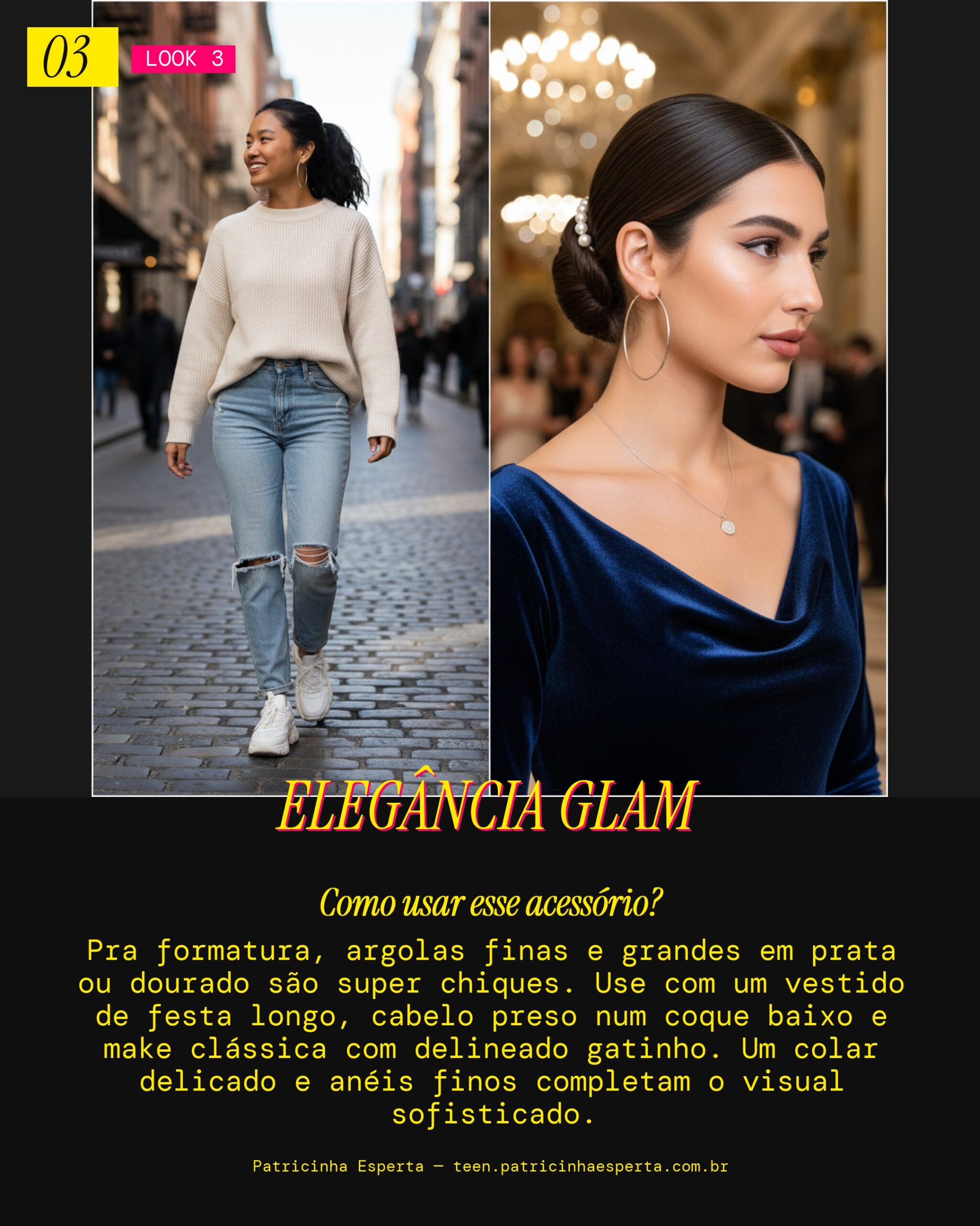 Argola na Formatura: Glamour Sofisticado
