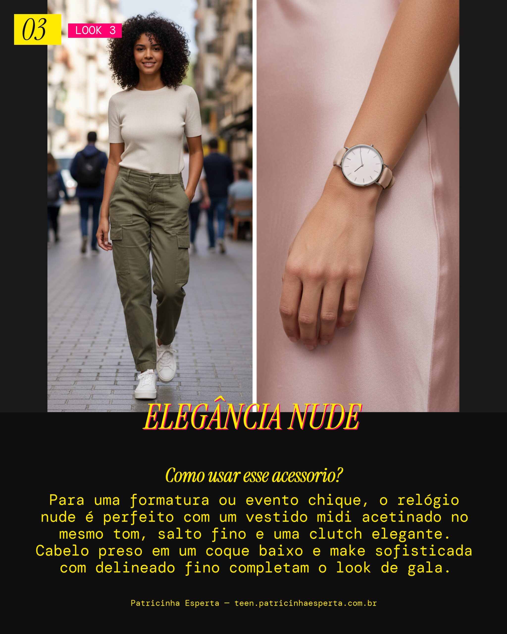 Look 3: Formatura Chic