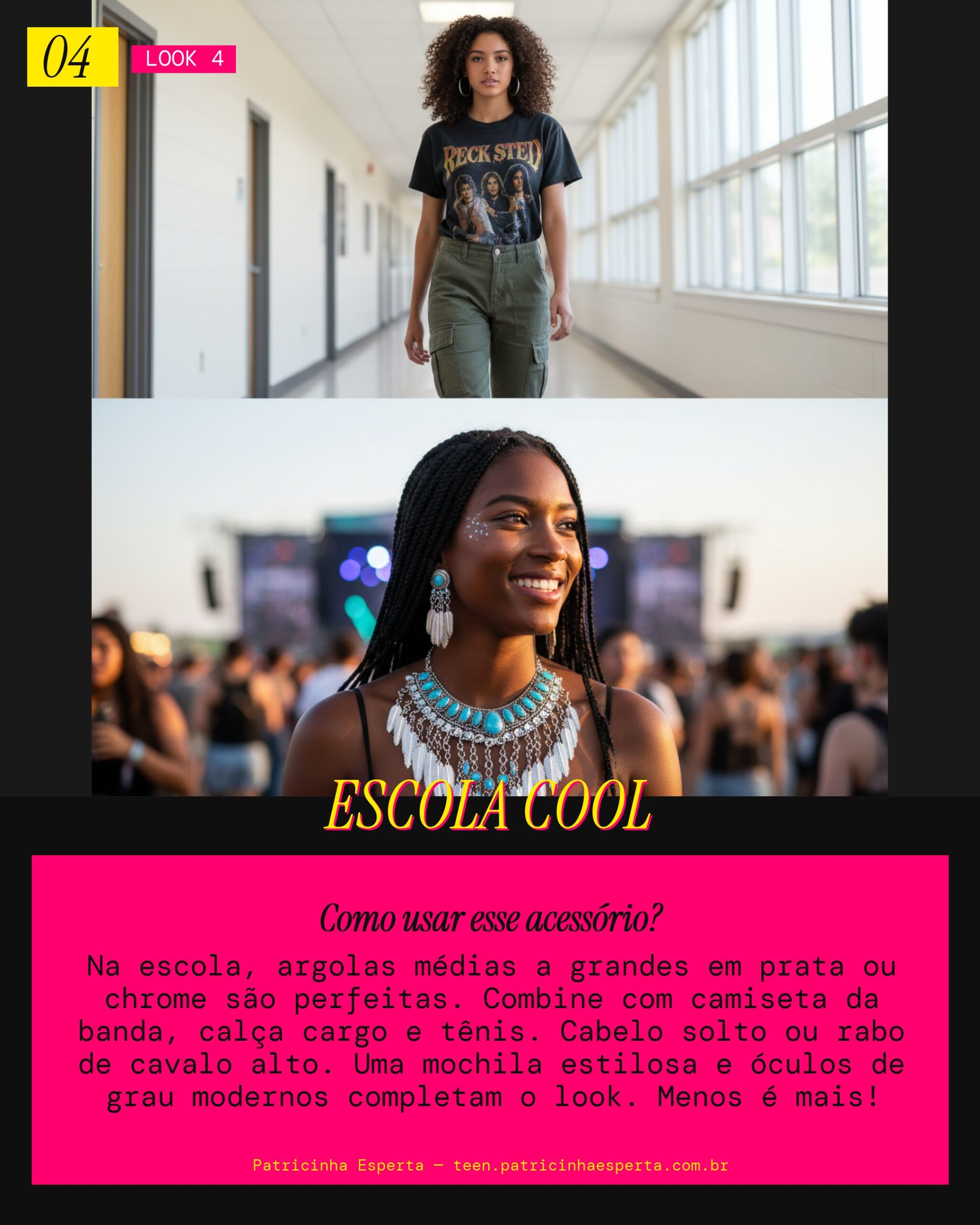 Argola na Escola: Estilo Despojado na Sala