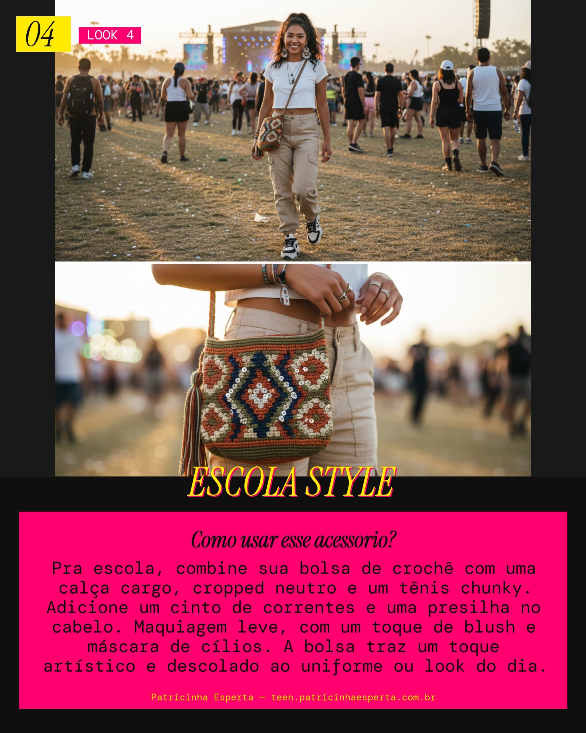 Look 4: Escola Cool & Confortável