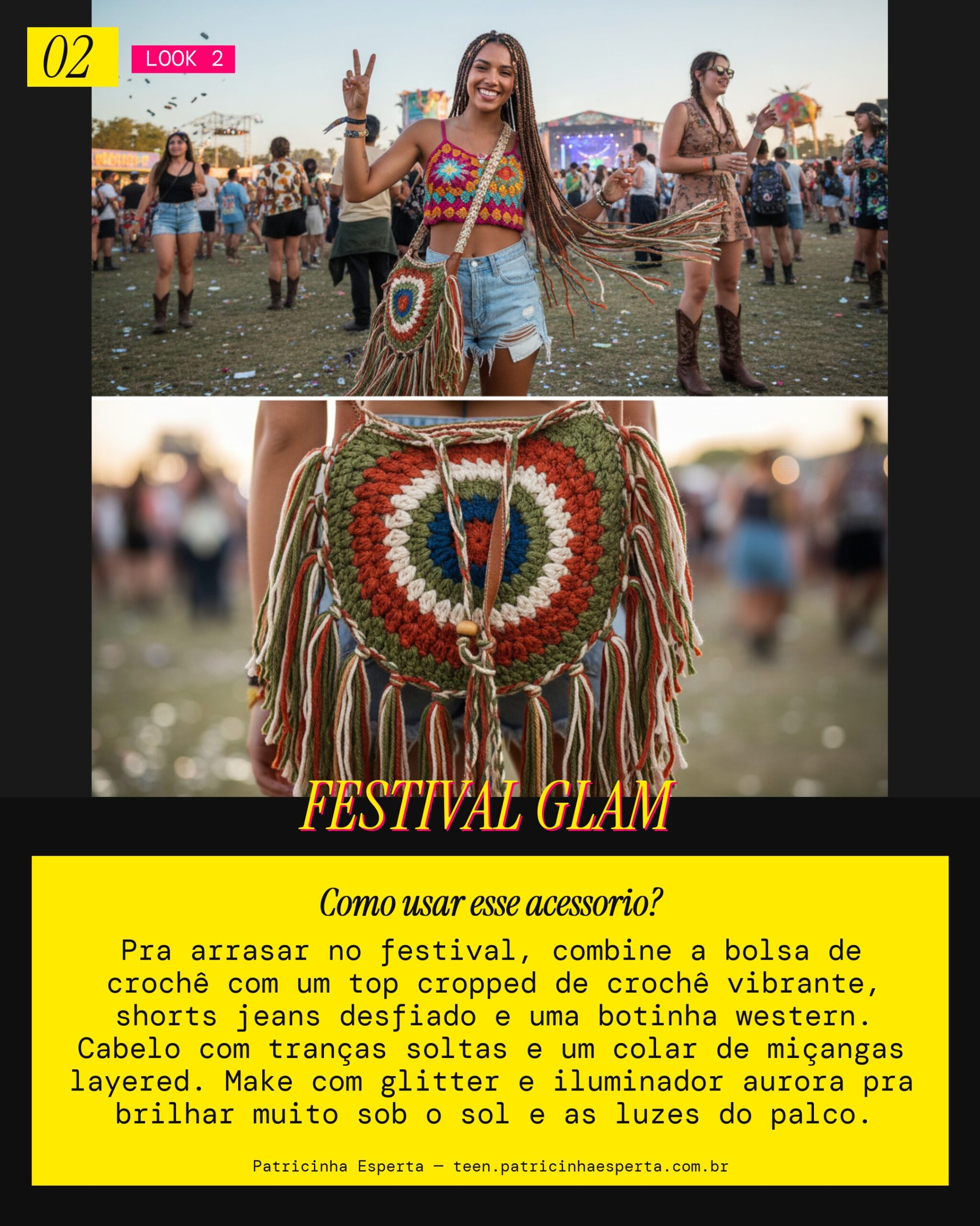 Look 2: Festival Vibe Arrasadora