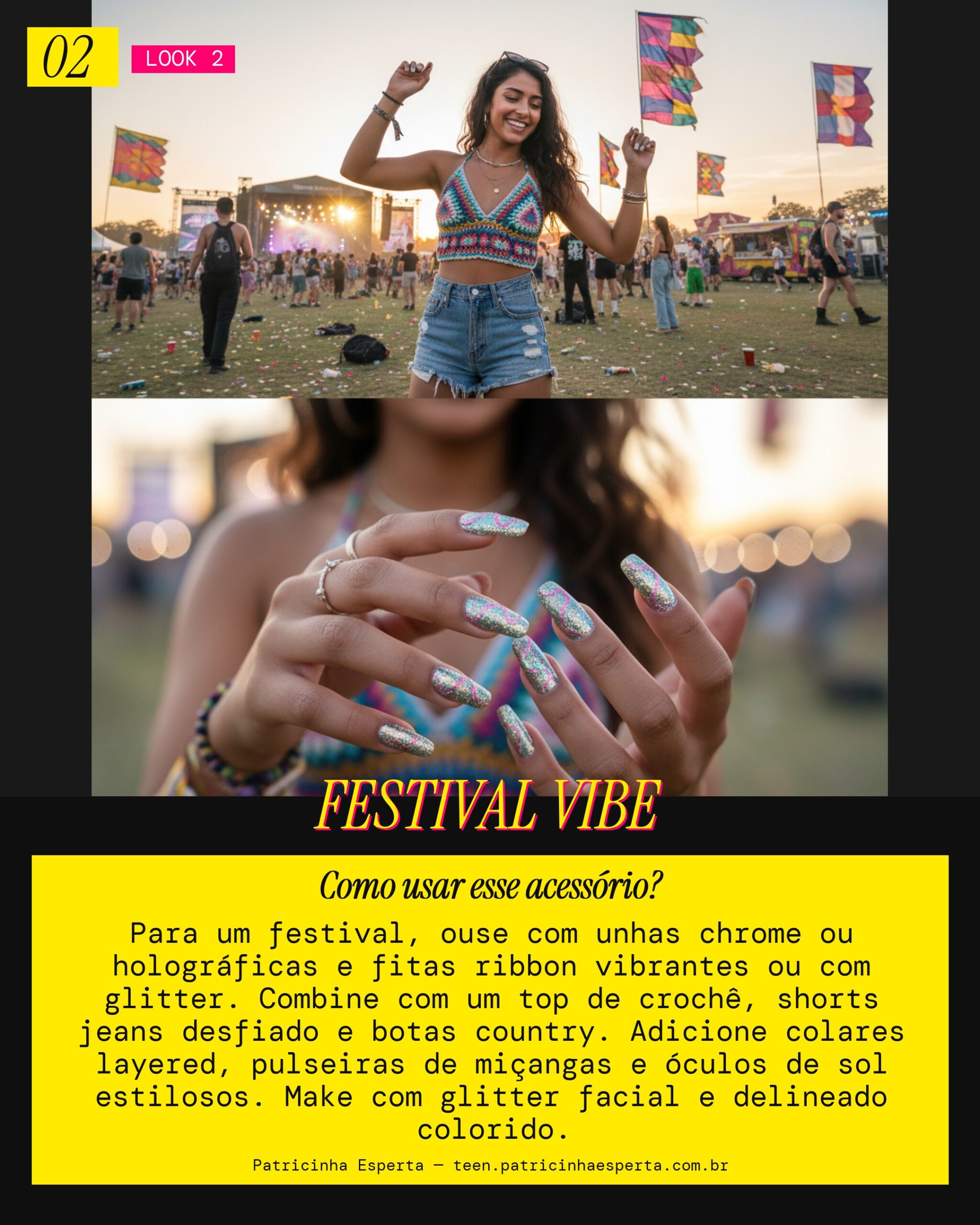 Look 2: Unhas Festival Fairy