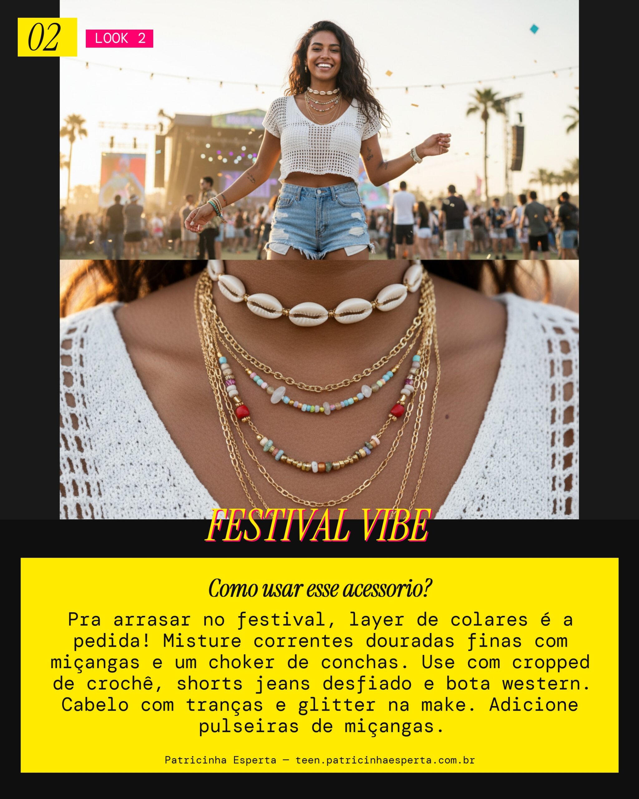 Colar Festival: Toda a Vibe Boho Chic