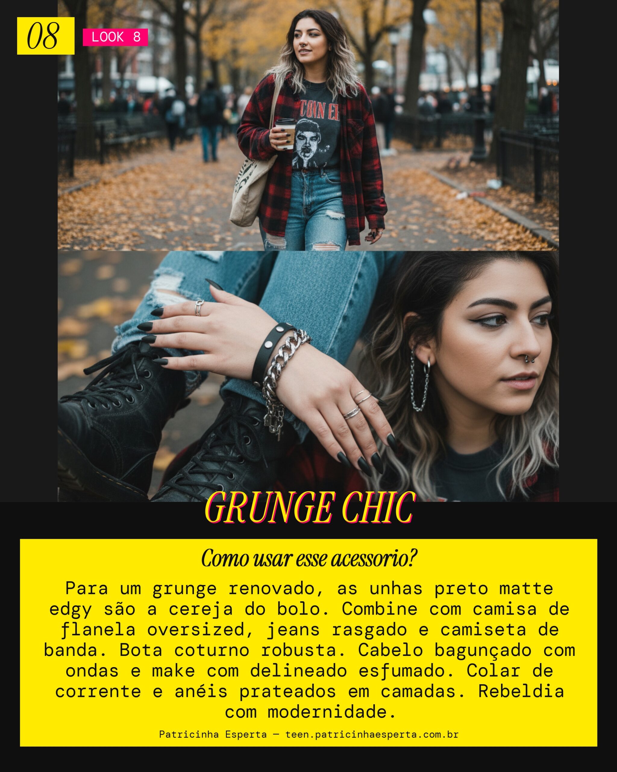 Look 8: Grunge Renovado
