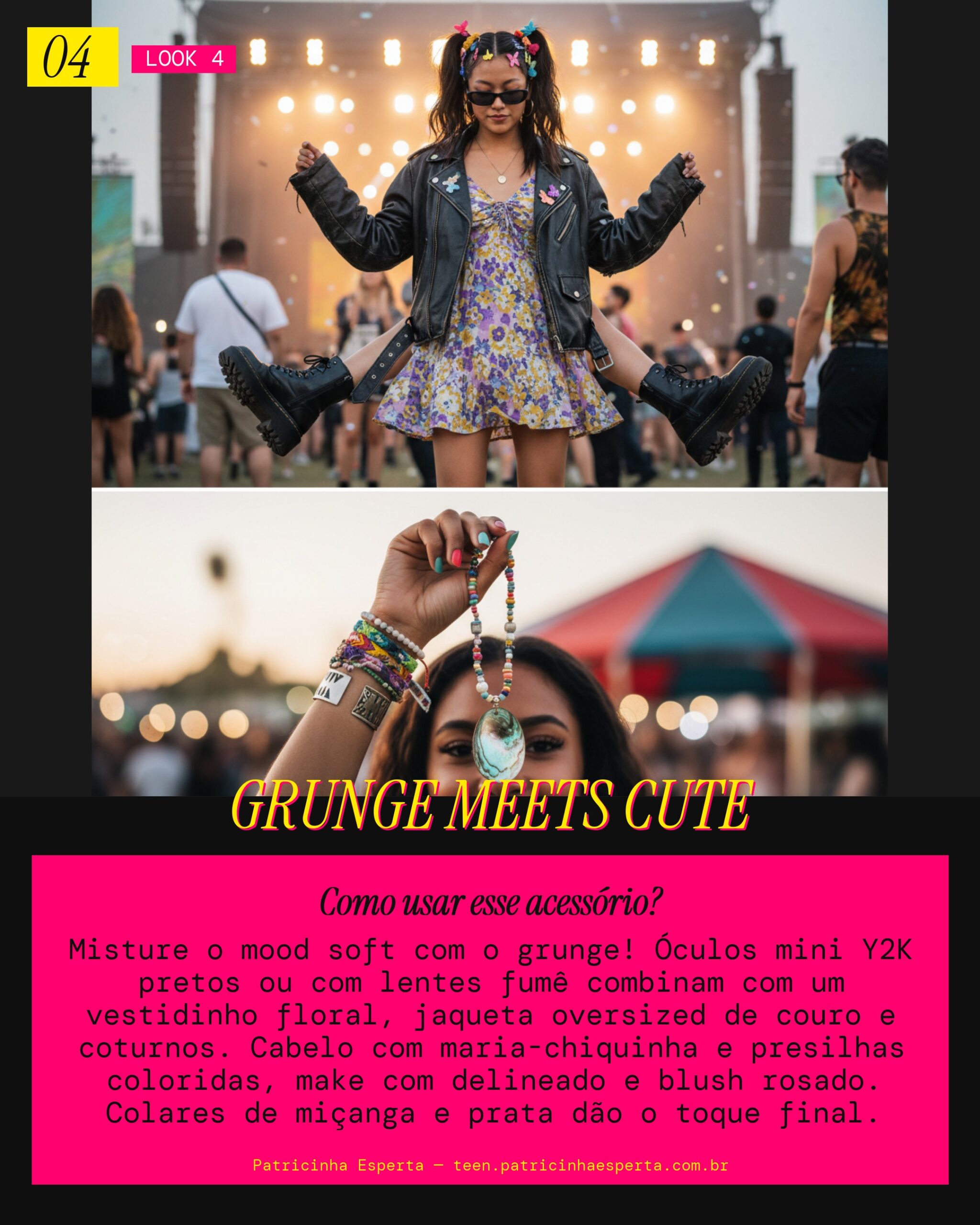 Look 4: Grunge Soft Girl