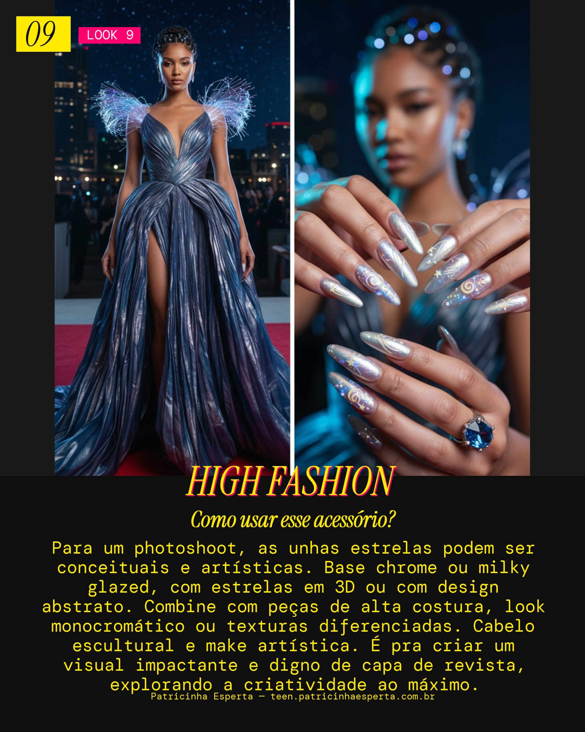 Look 9: Estrelas Encantadas Photoshoot Editorial