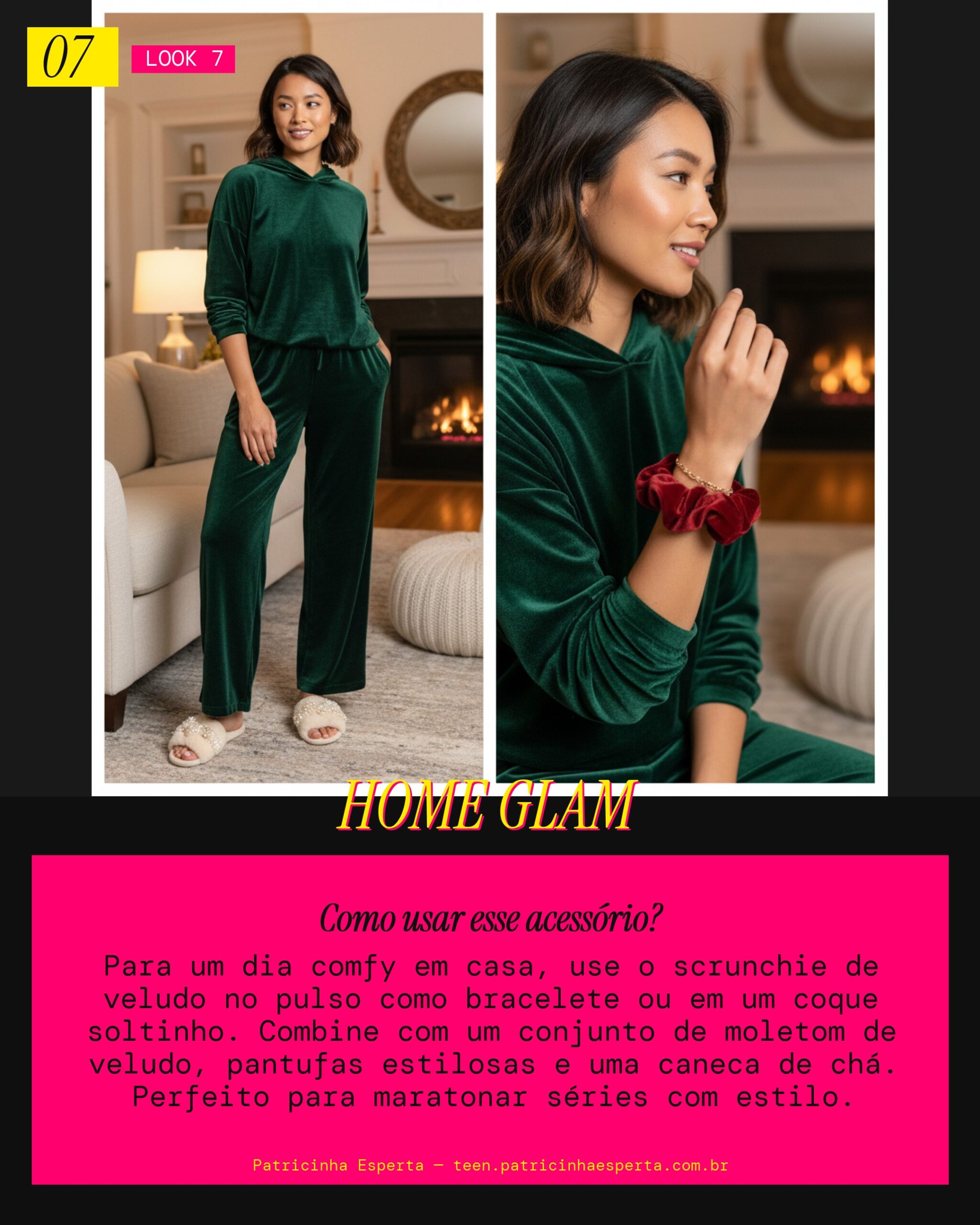 Comfy Chic em Casa: Glamour no Lar
