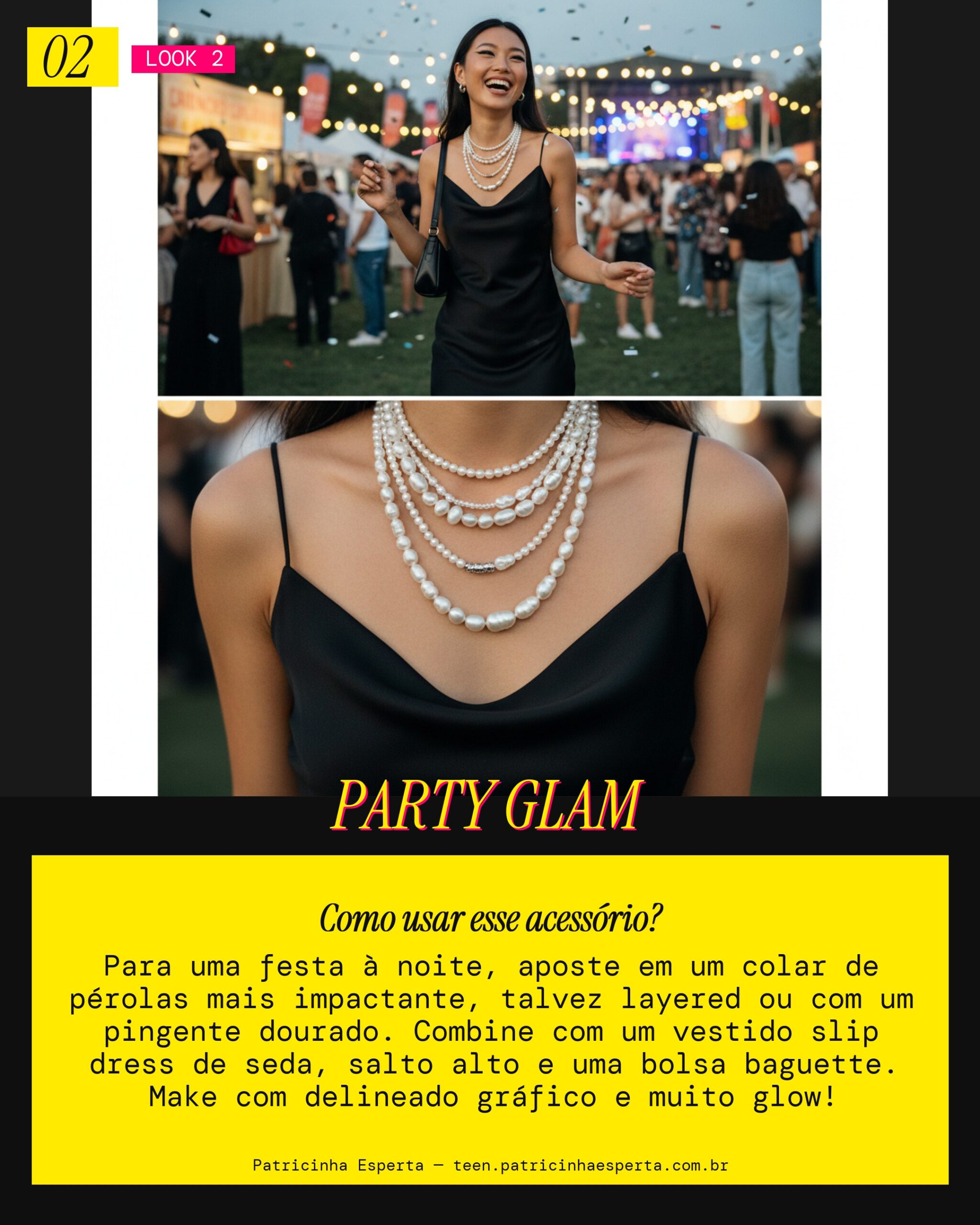 Pérola Festa Glow Up
