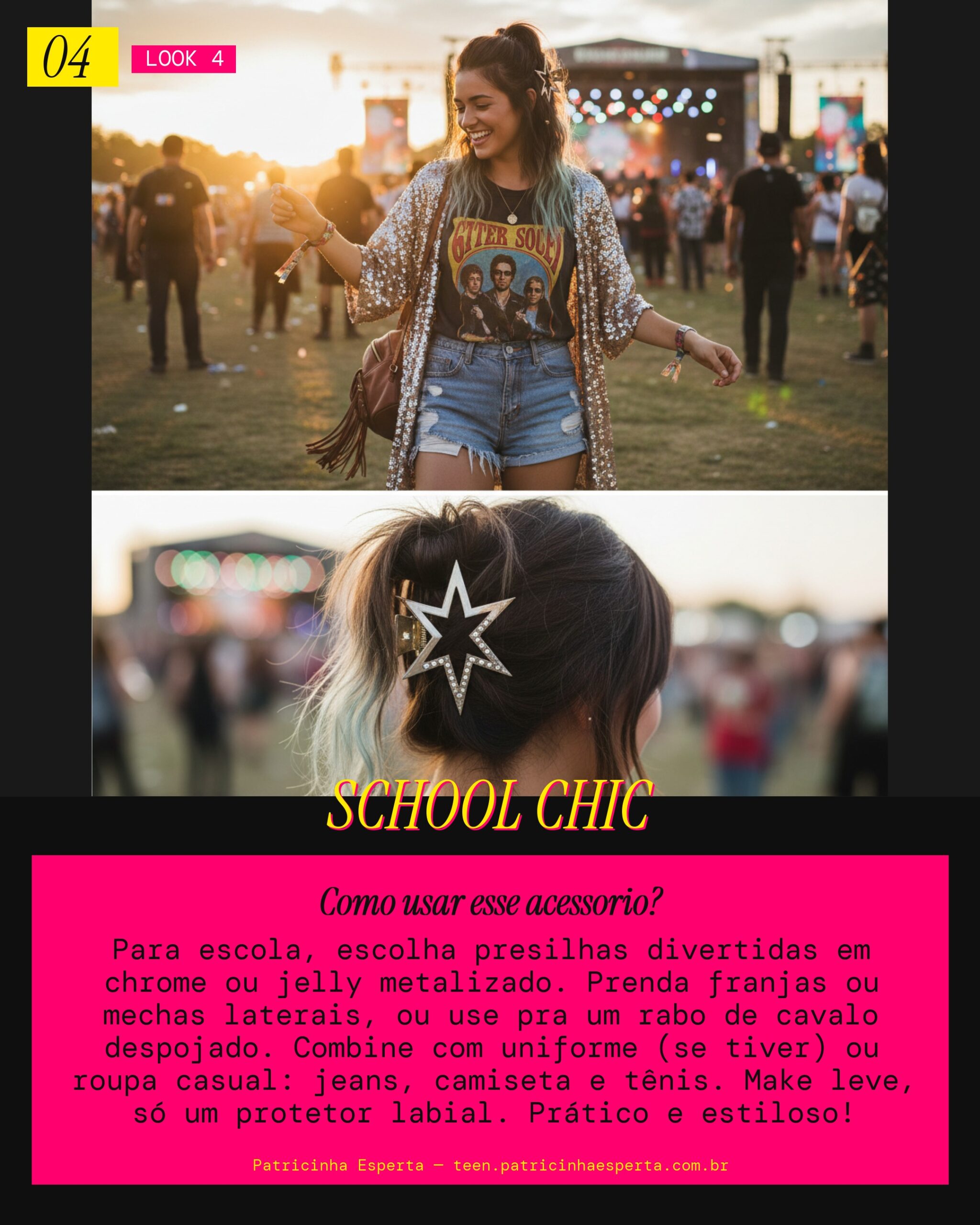 Look 4: Escola Cool