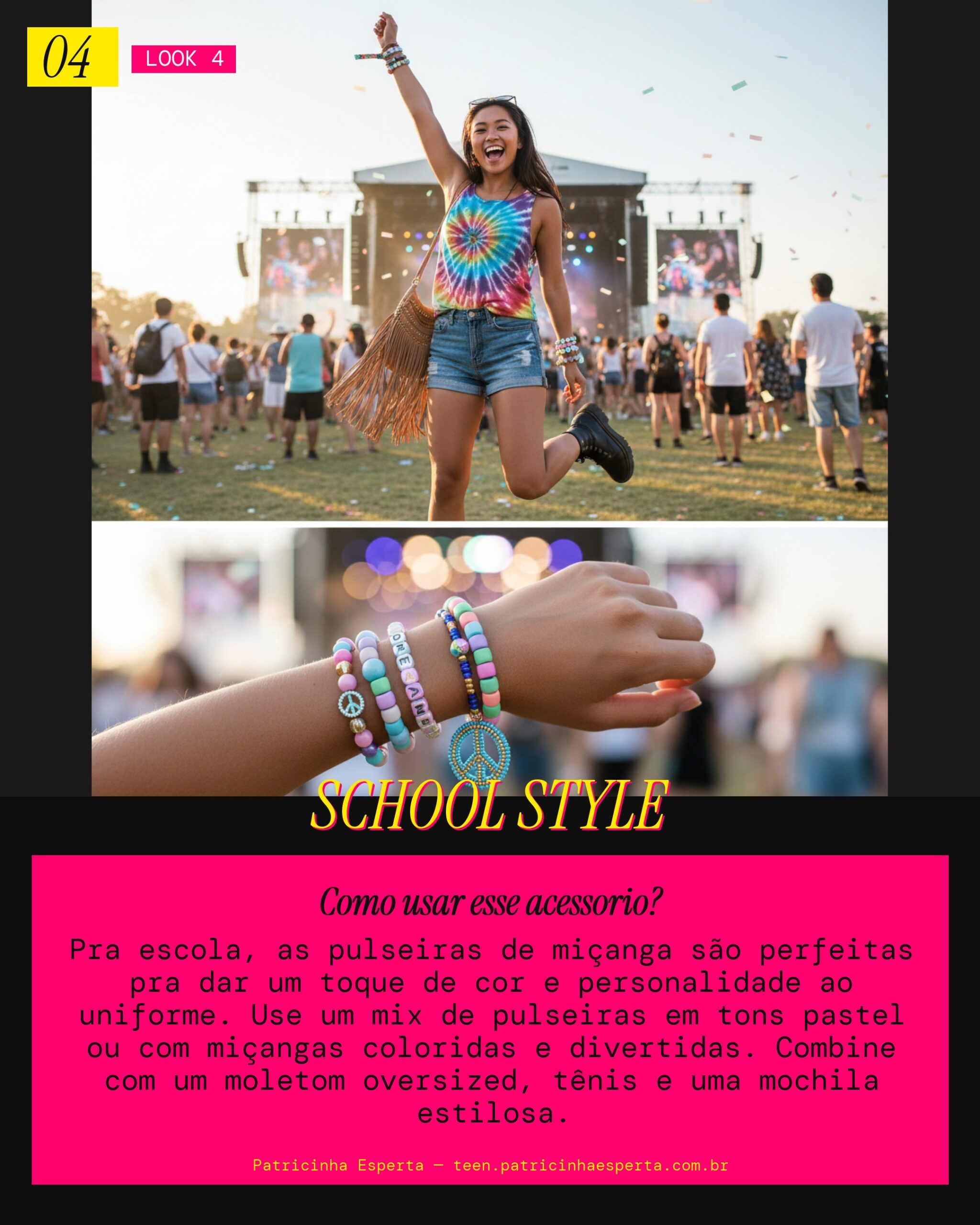 Look 4: Escola Cool