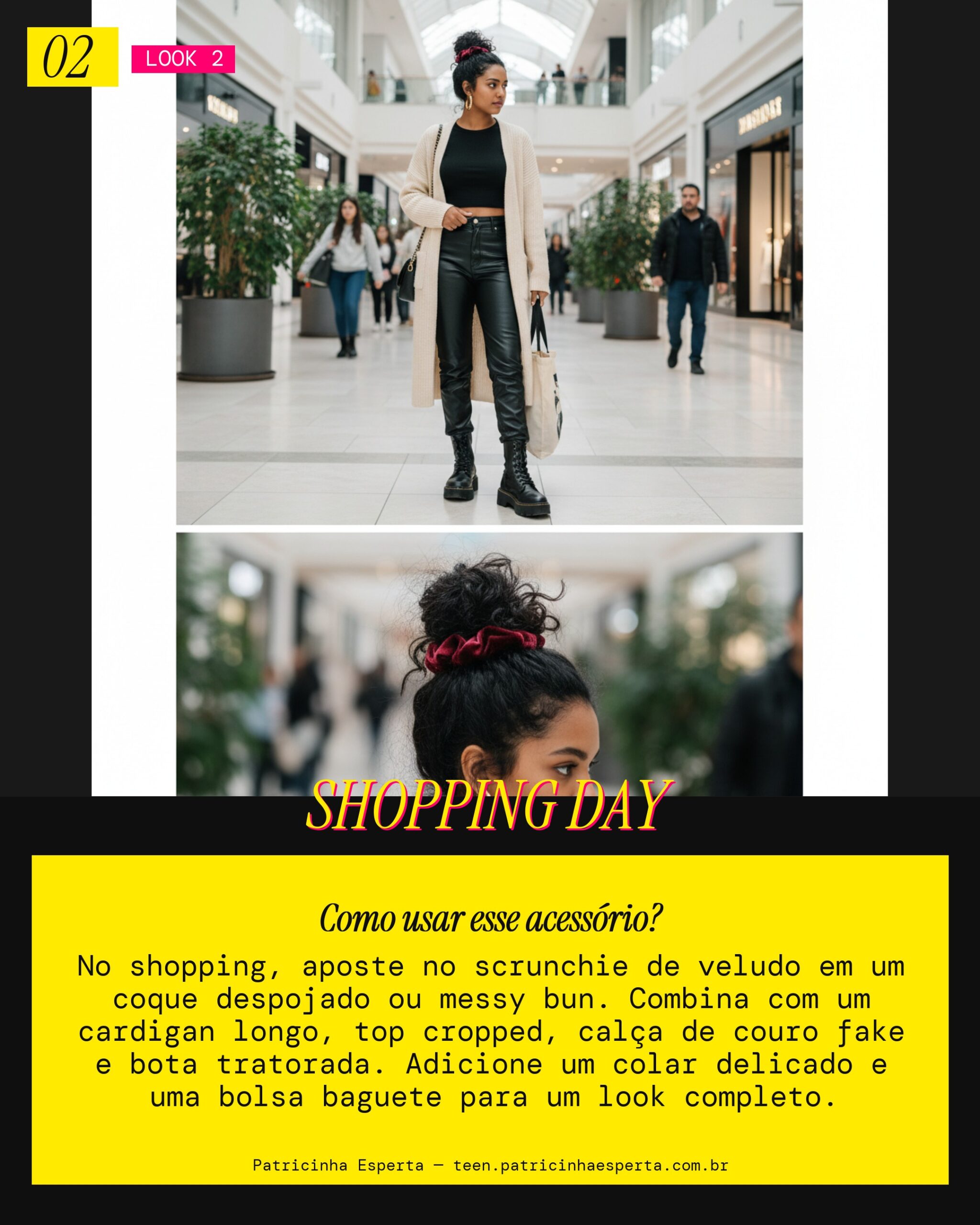 Rolê no Shopping: Glam Comfy