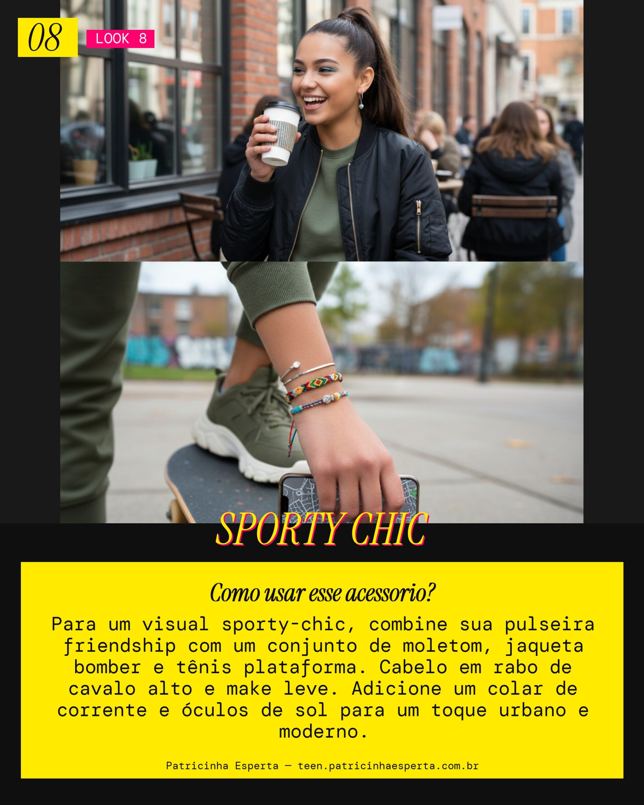 Look 8: Sporty Chic Urbano