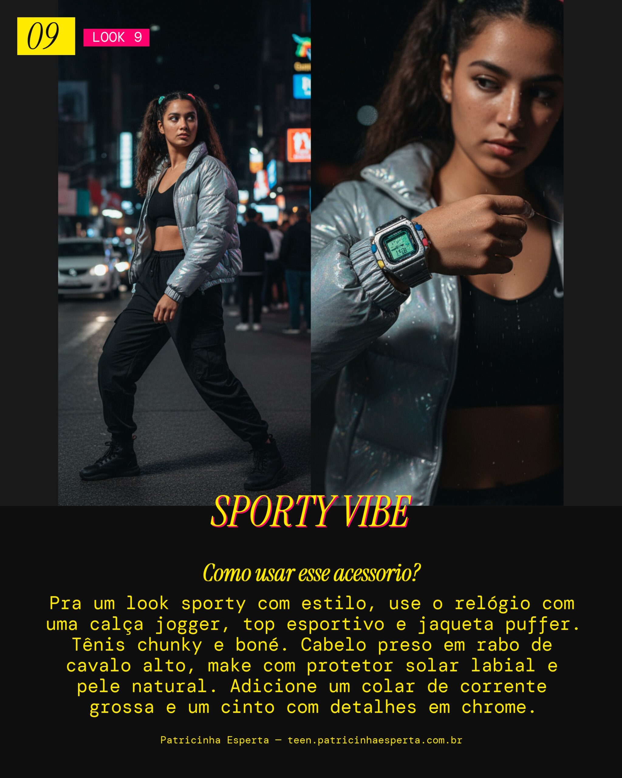 Look 9: Sporty Chic Urbano