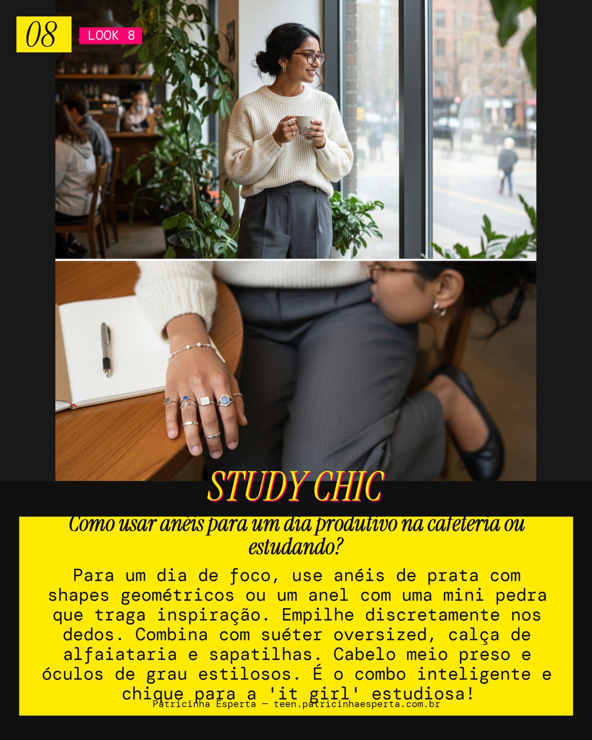 Look 8: Vibe Coffee Shop/Estudo