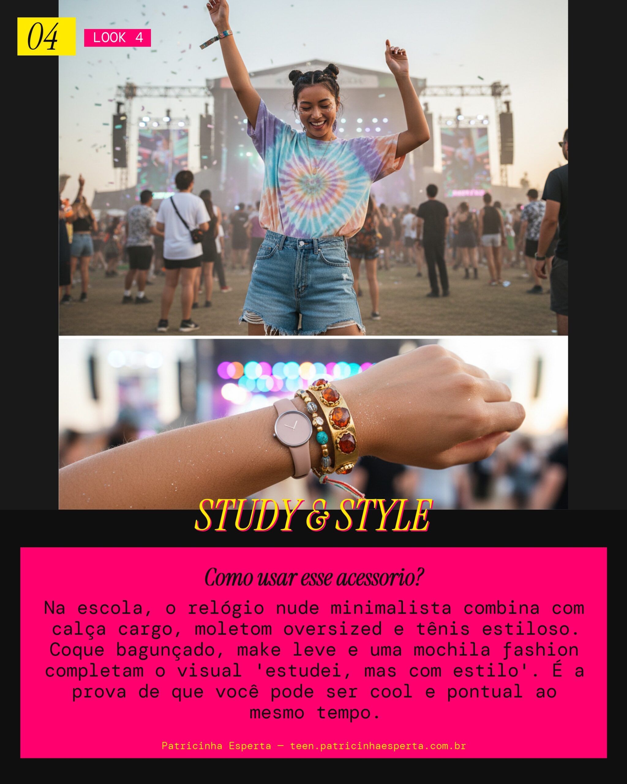 Look 4: Escola Cool