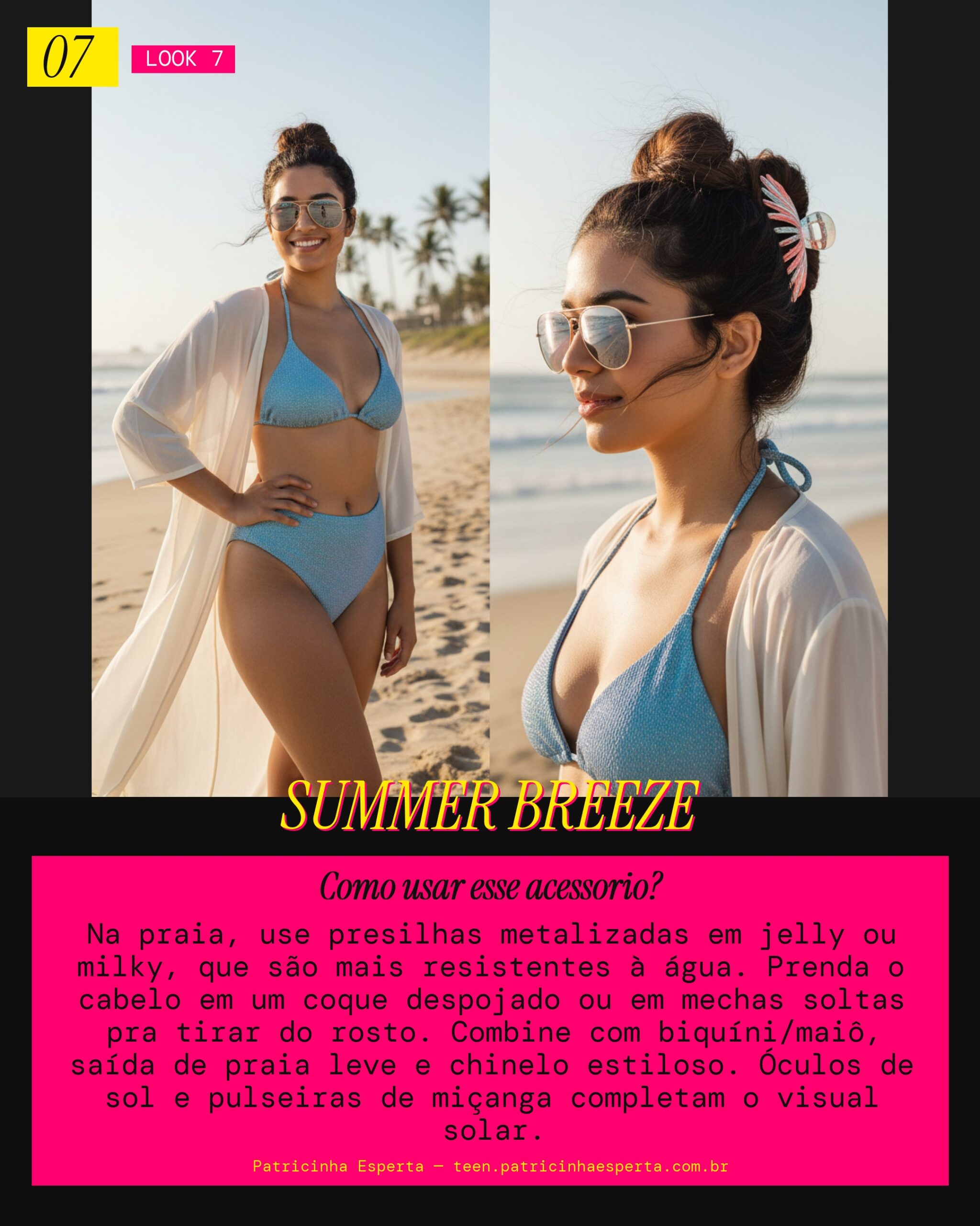 Look 7: Praia Verão