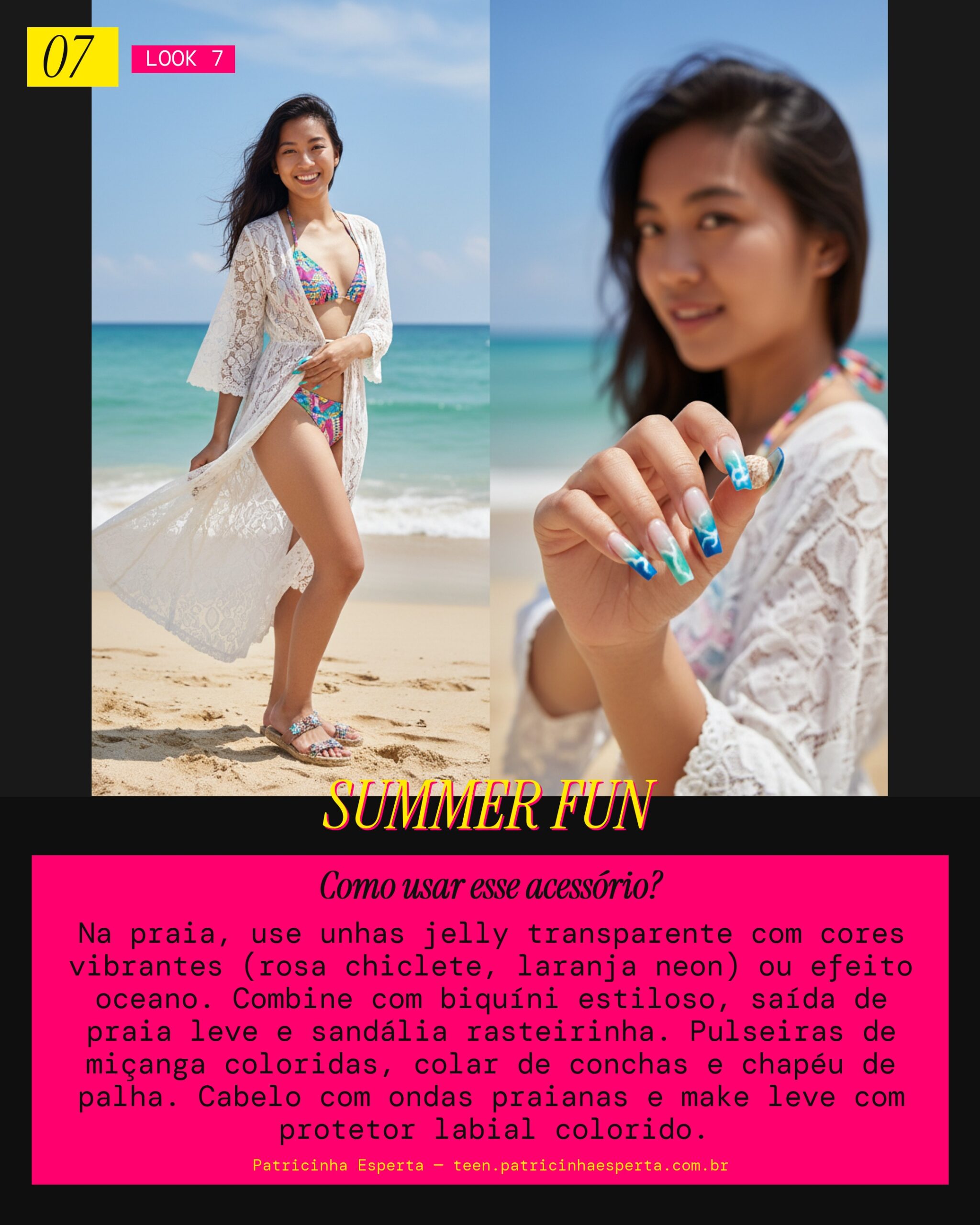 Look 7: Jelly Summer Vibes