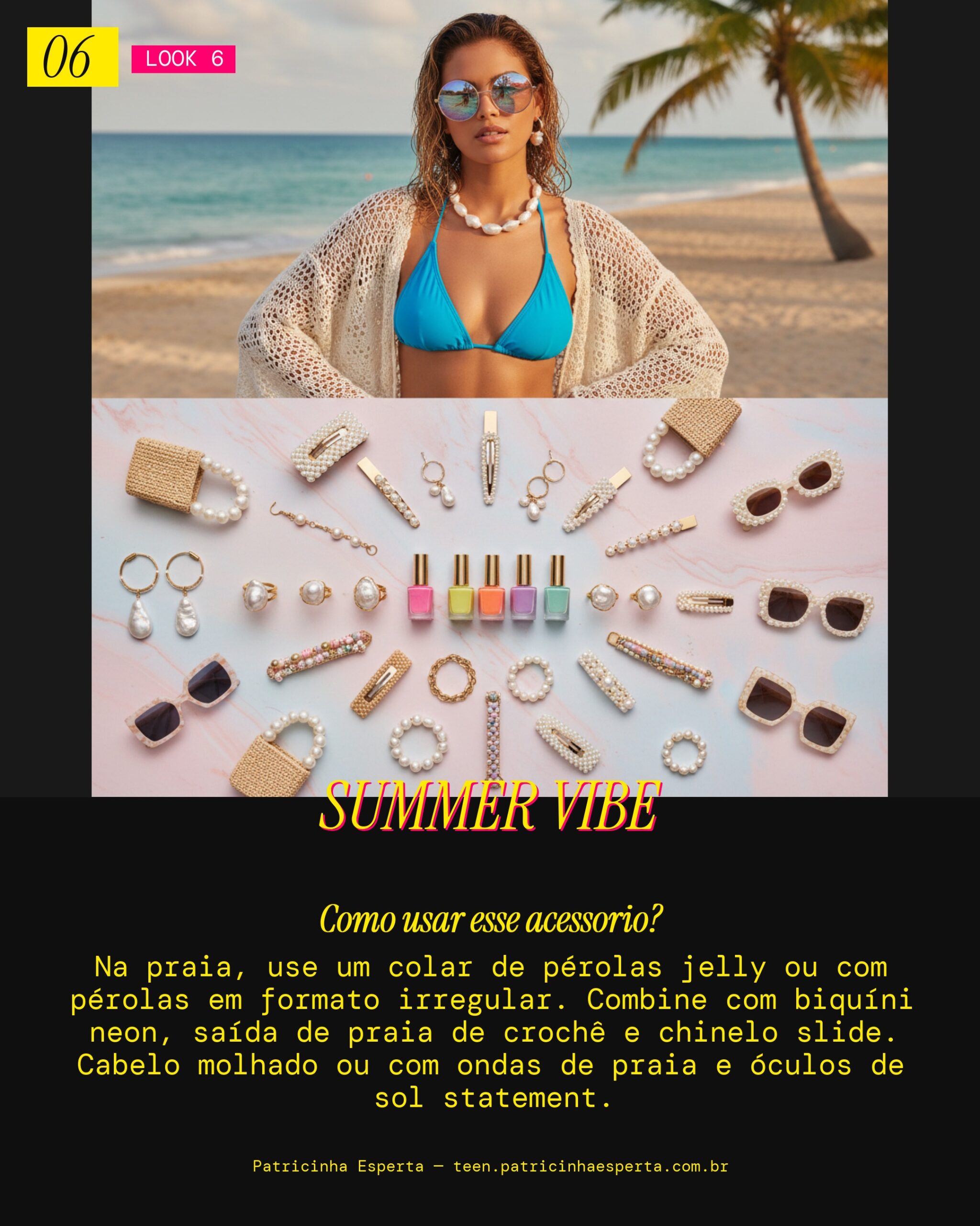 Pérola Verão na Praia