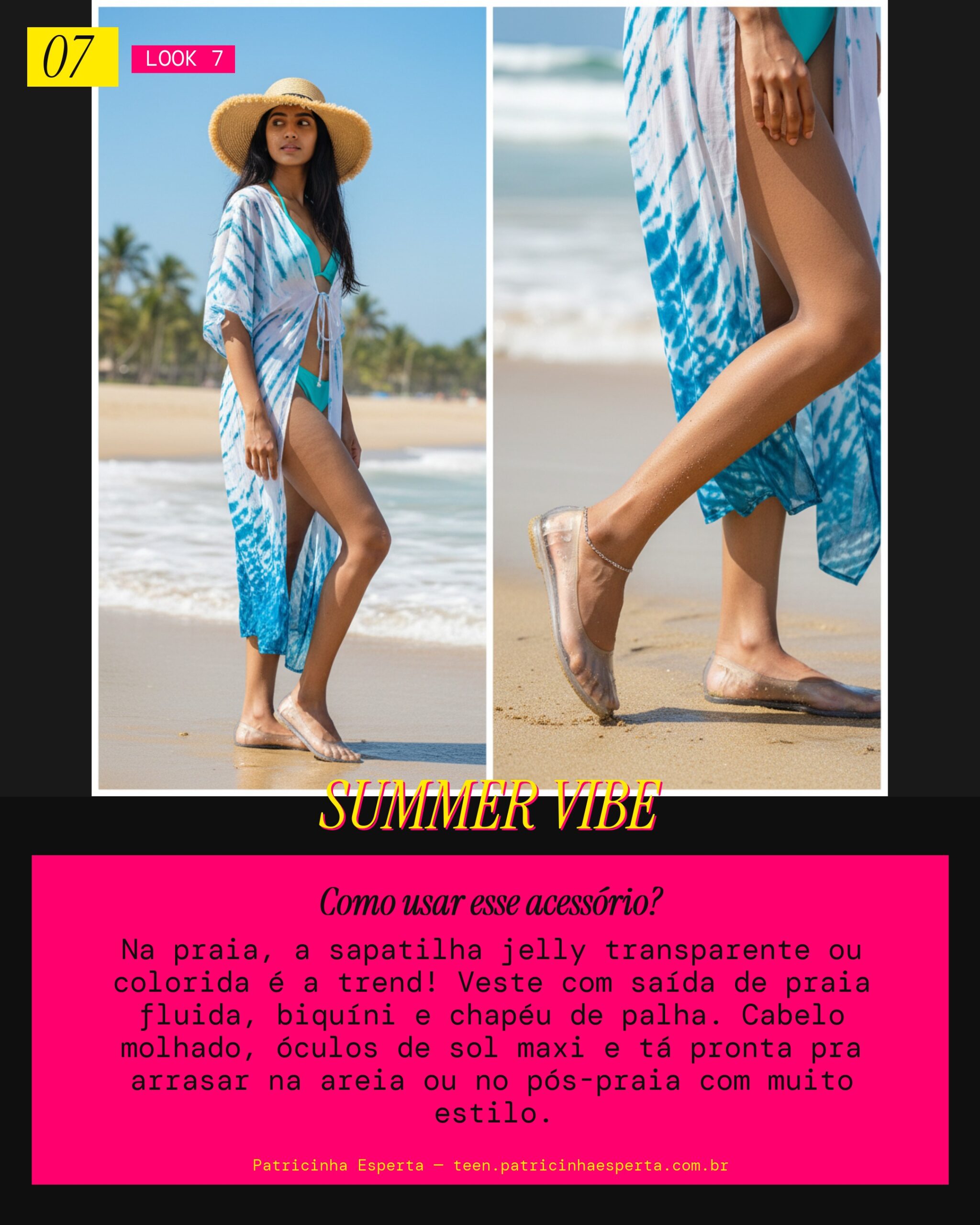 Look 7: Ballet Flat Beach Chic