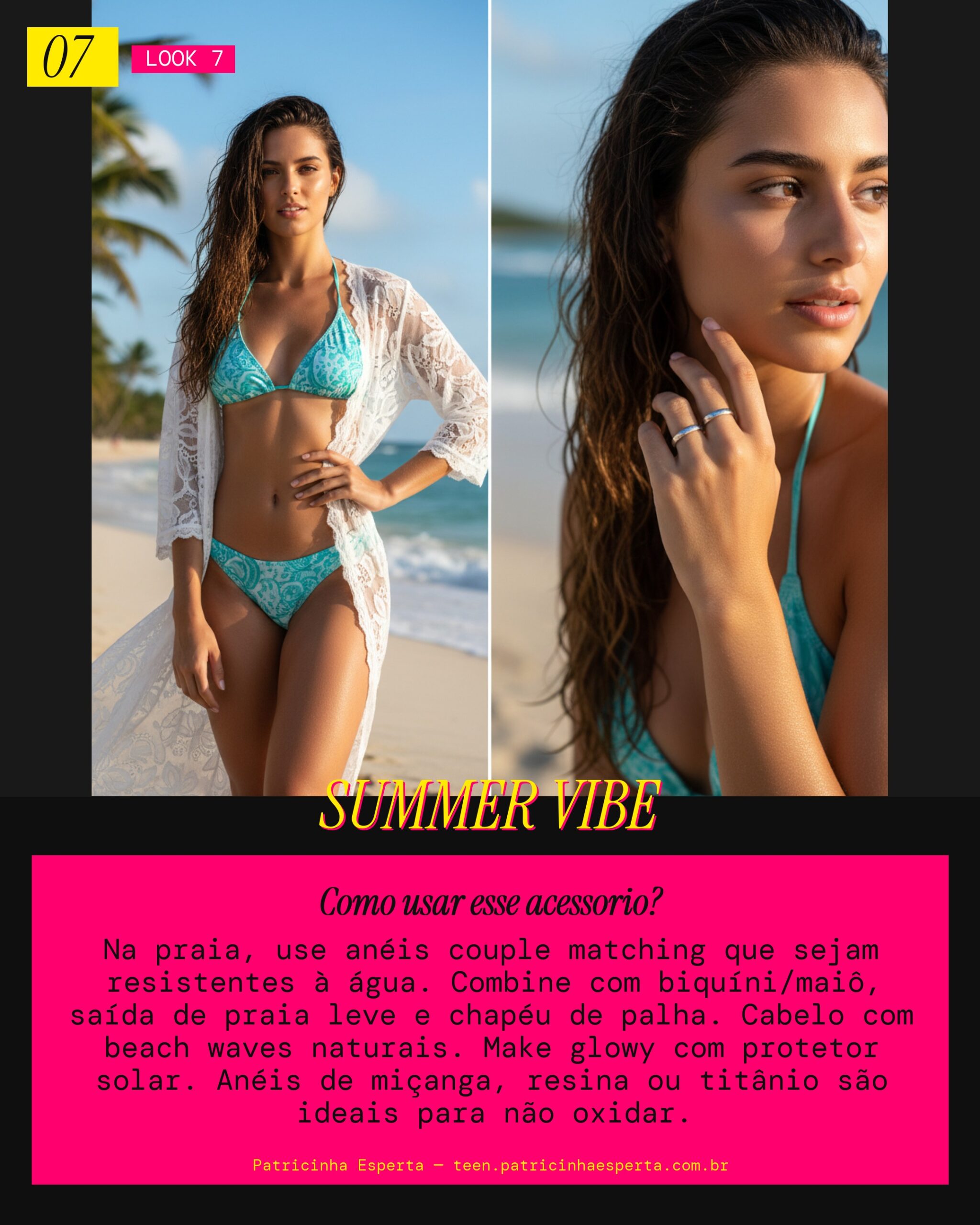 Look 7: Praia e Verão