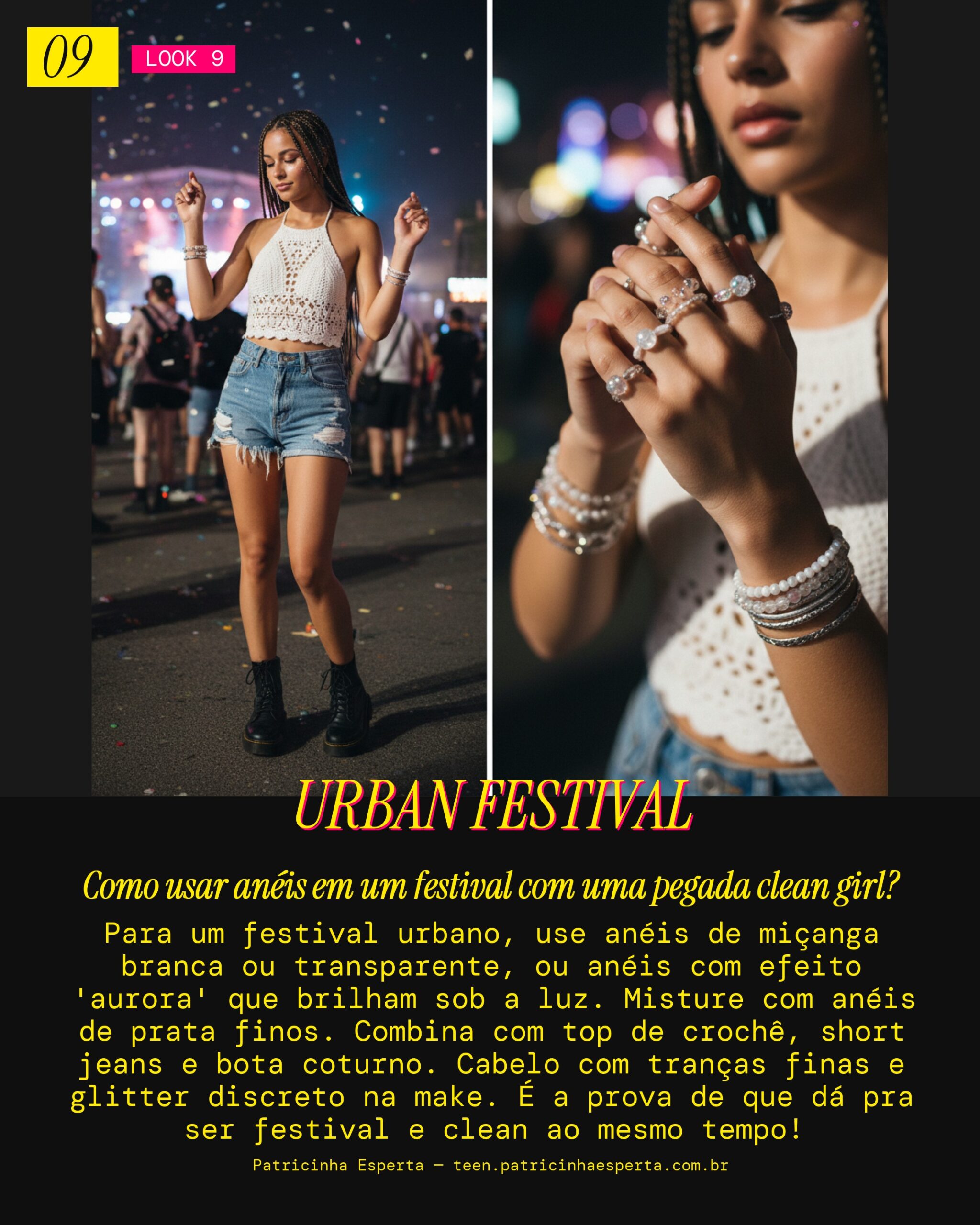 Look 9: Vibe Festival Urbano (Minimal)