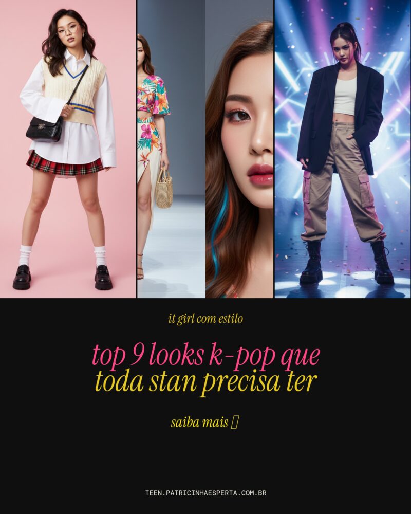 TOP 9 Looks K-Pop Que Toda Stan Precisa Te