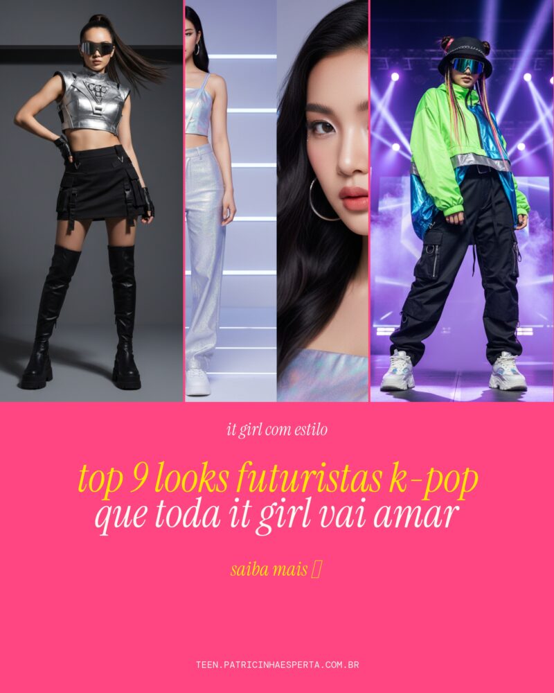 TOP 9 Looks Futuristas K-Pop Que Toda It Girl Vai Ama