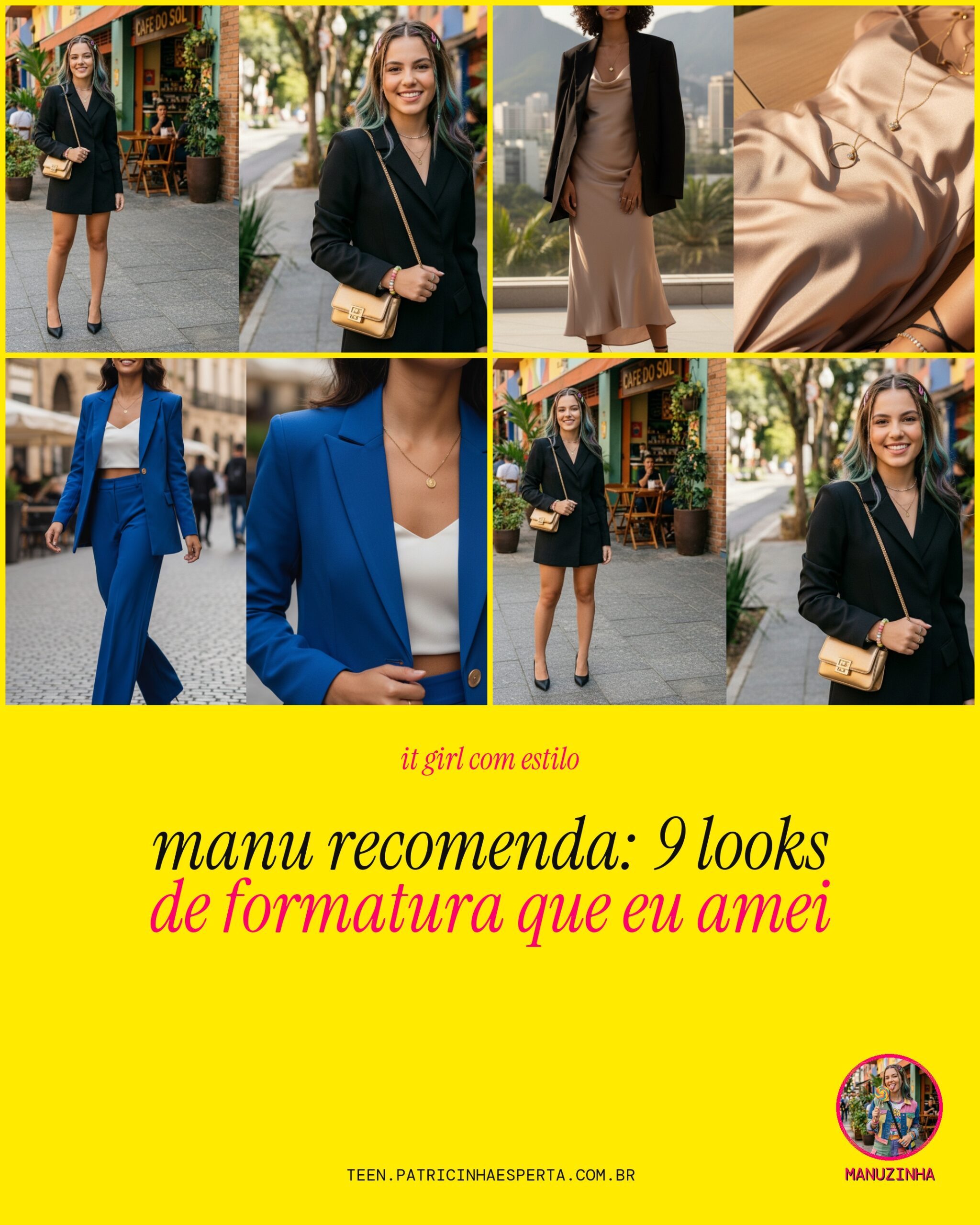 look formatura elegante