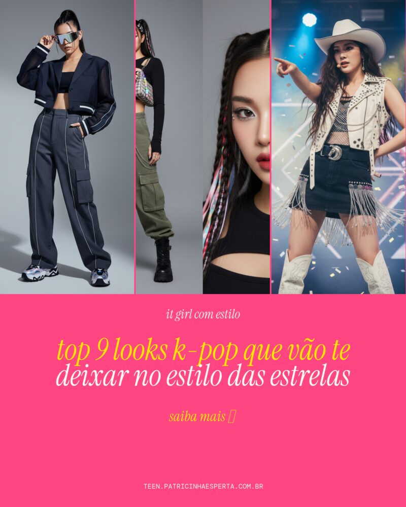 TOP 9 Looks K-Pop Que Vão Te Deixar no Estilo das Estrelas