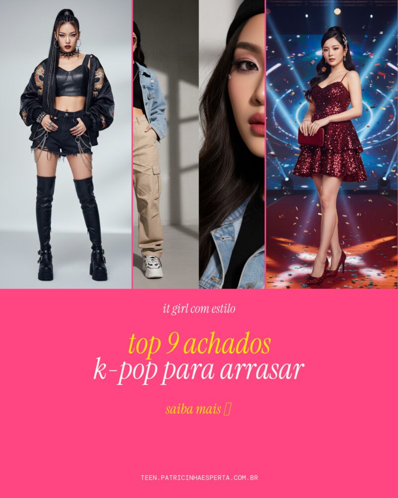 TOP 9 Achados K-Pop para Arrasa