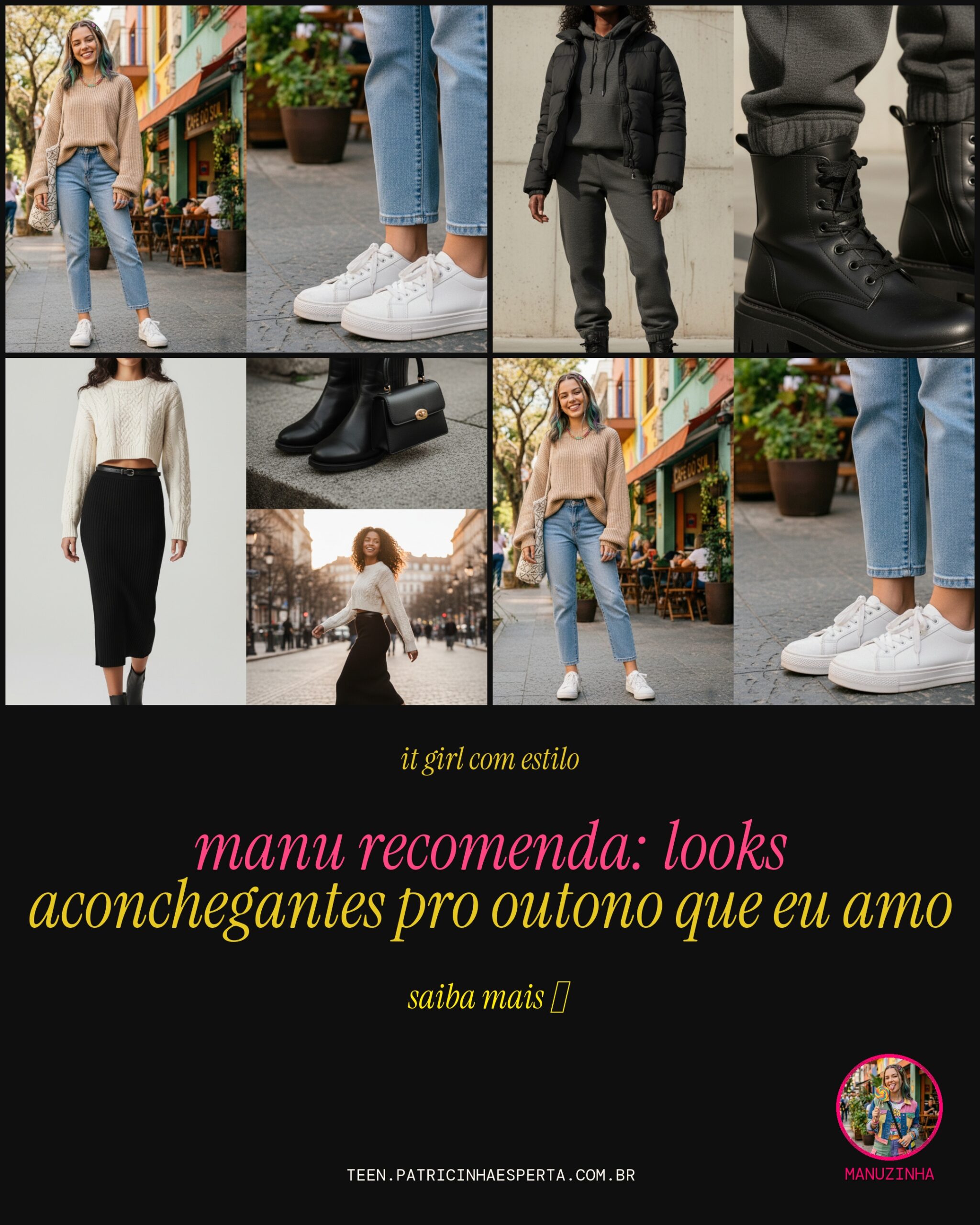 look outono aconchego