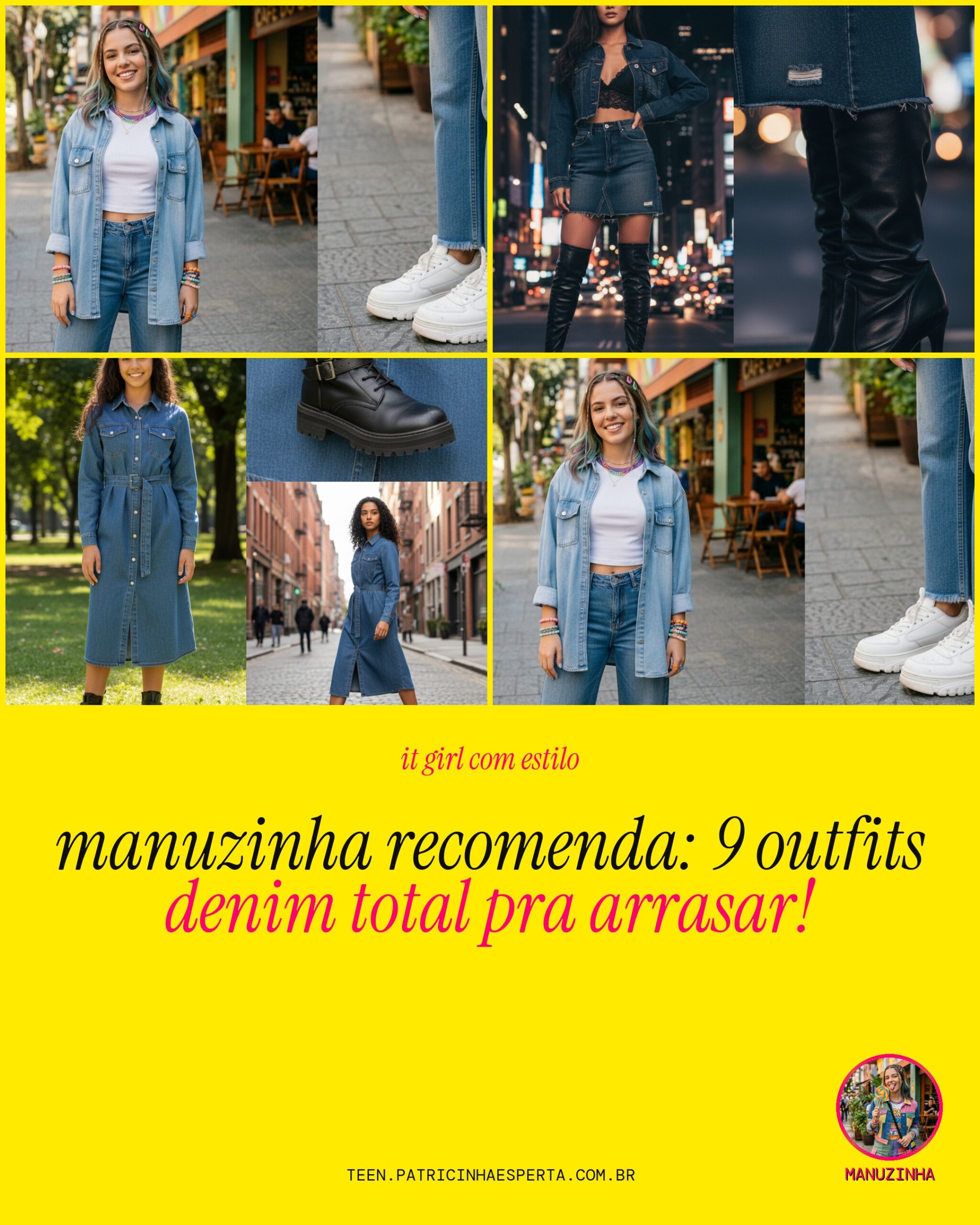 look denim total