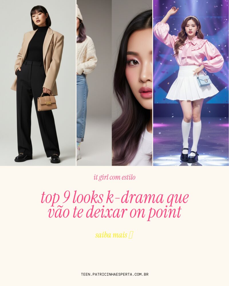 TOP 9 Looks K-Drama Que Vão Te Deixar On Poi
