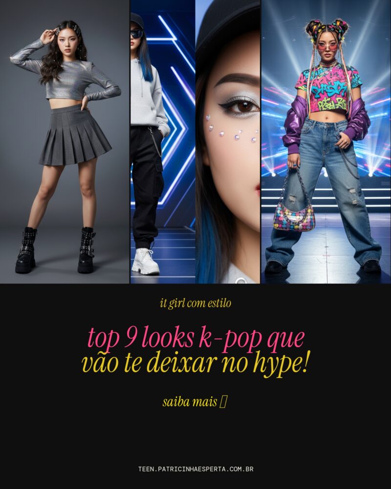 TOP 9 Looks K-Pop Que Vão Te Deixar no Hype!