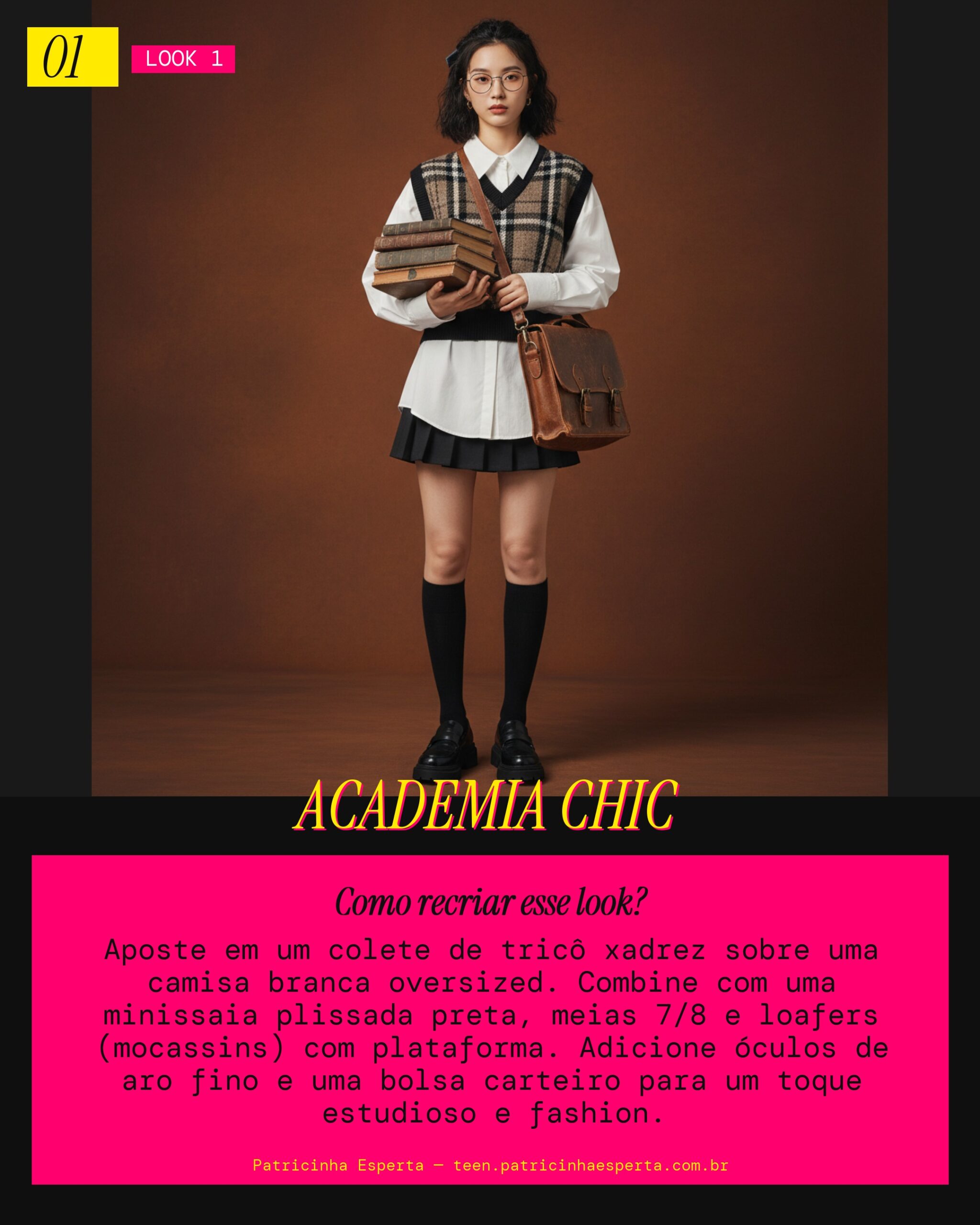 Look Dark Academia Revisitado