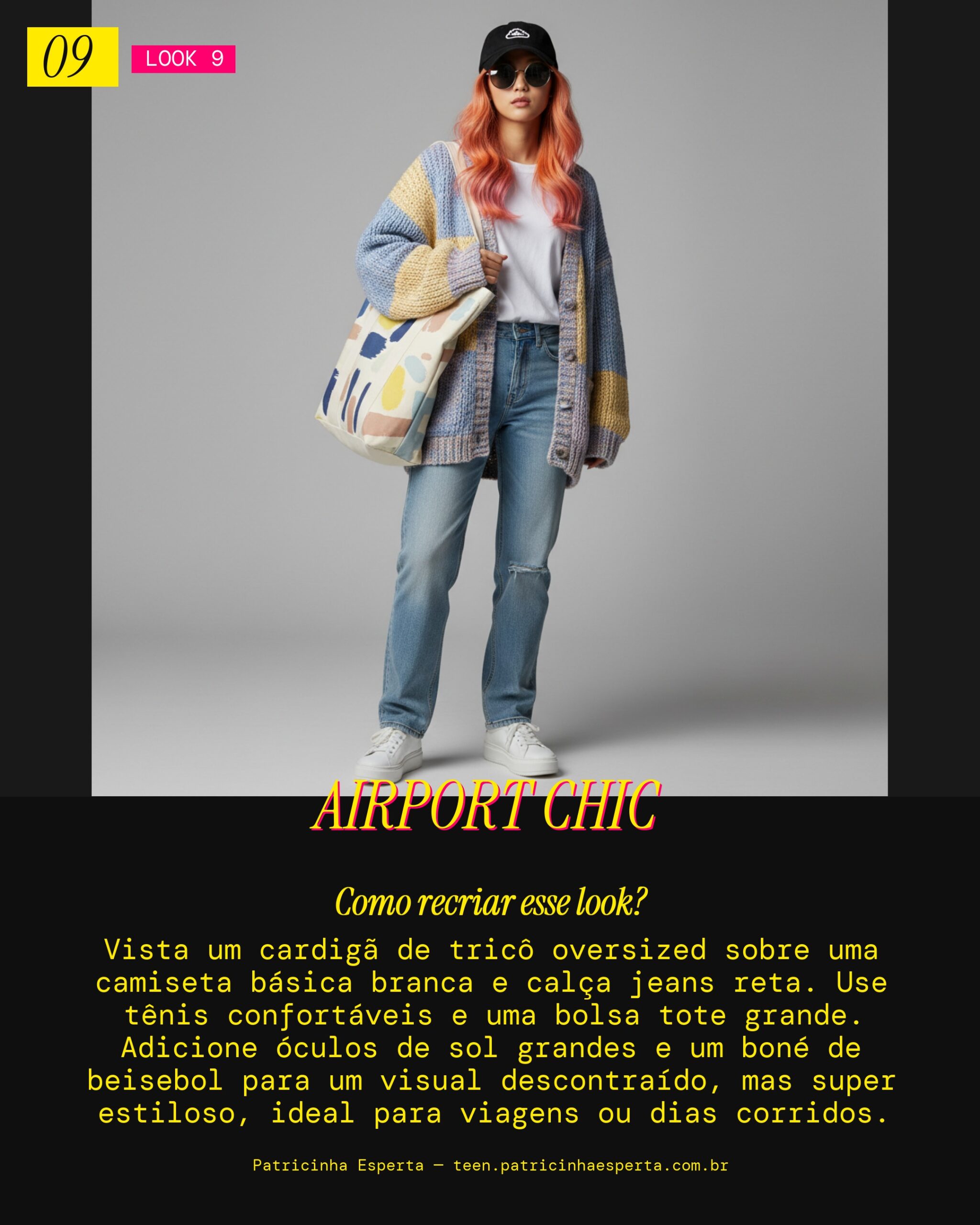 Look 9: Conforto Chique de Aeroporto