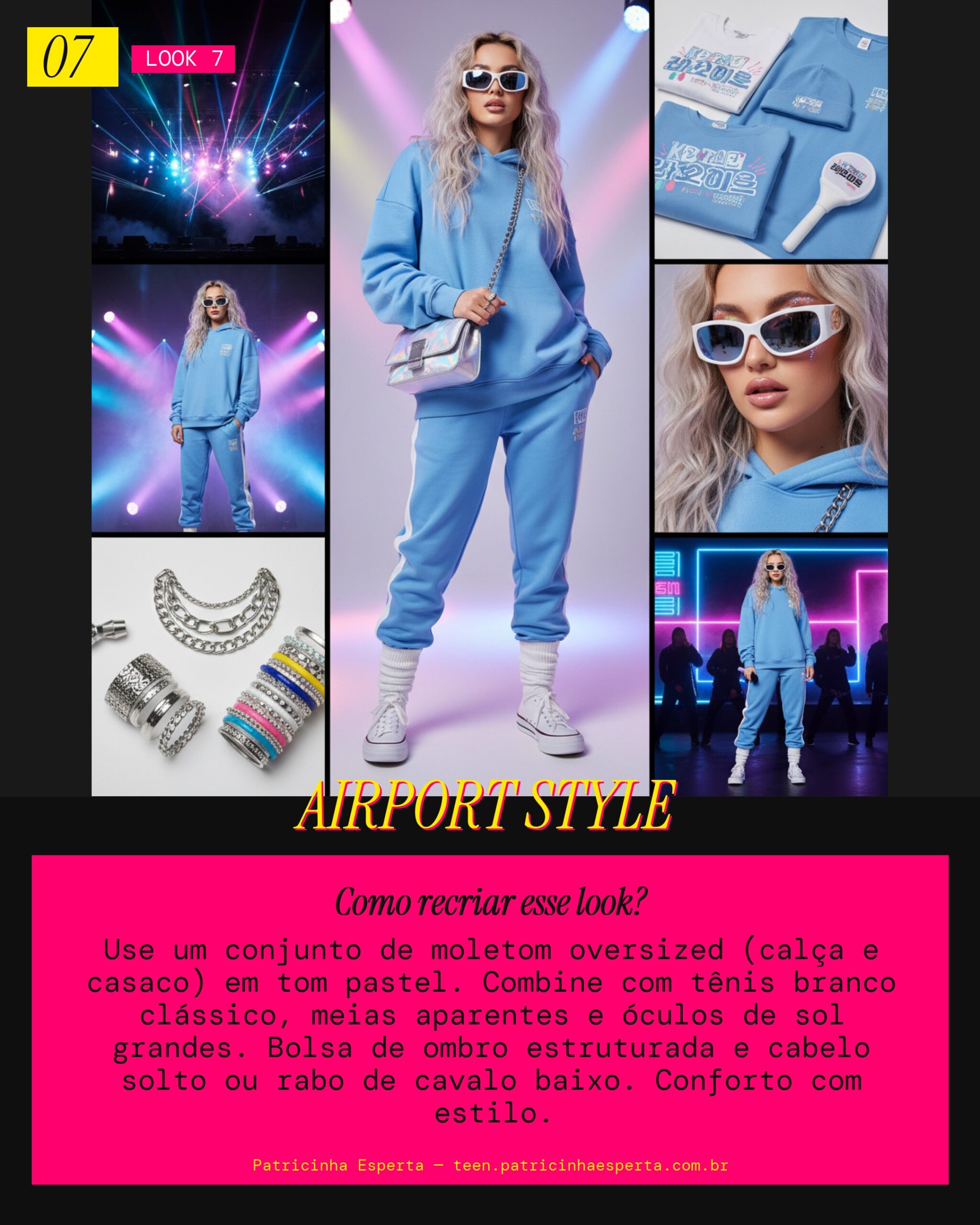 Look 7: Casual Chic de Aeroporto