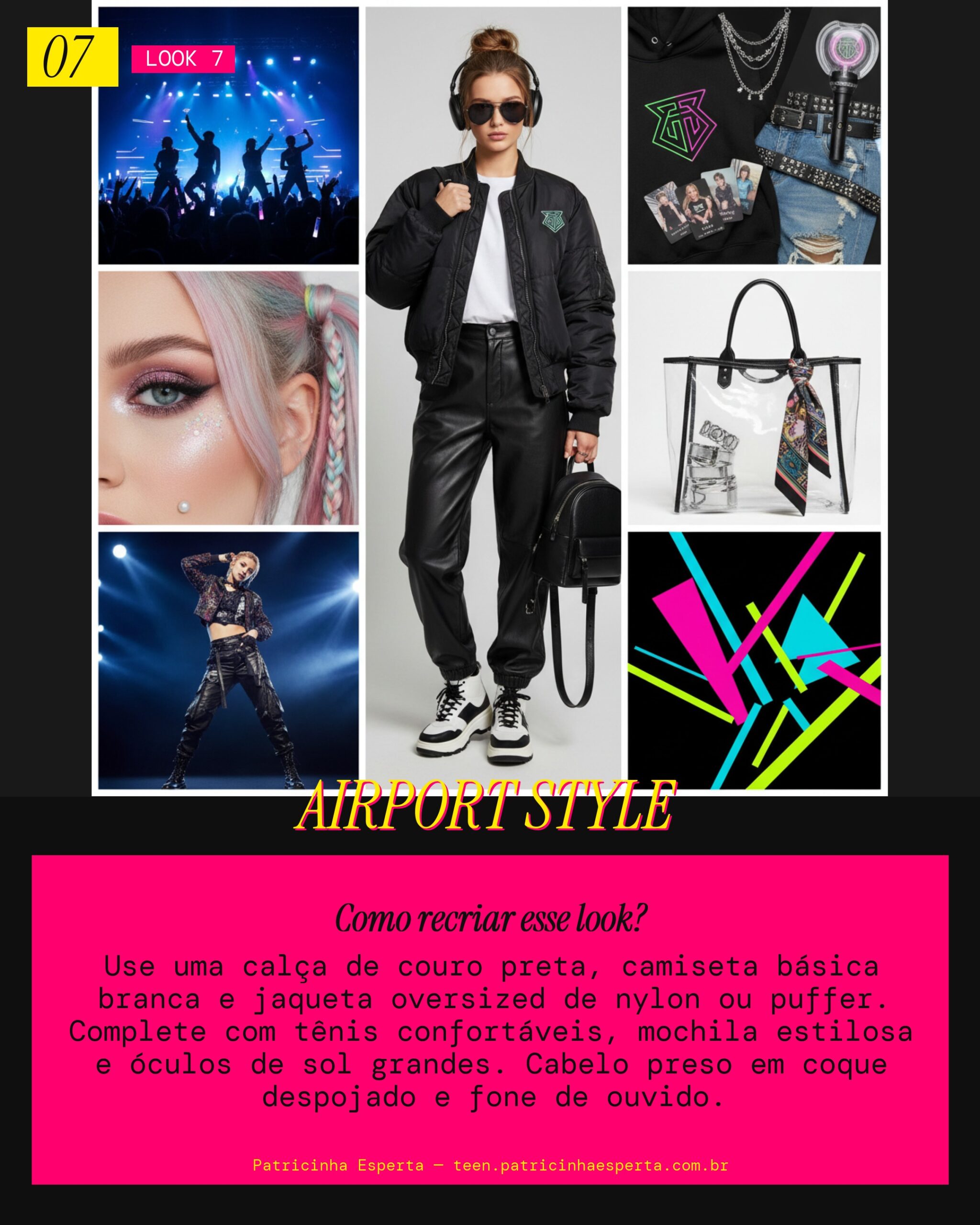 Look 7: Conforto Estiloso de Aeroporto