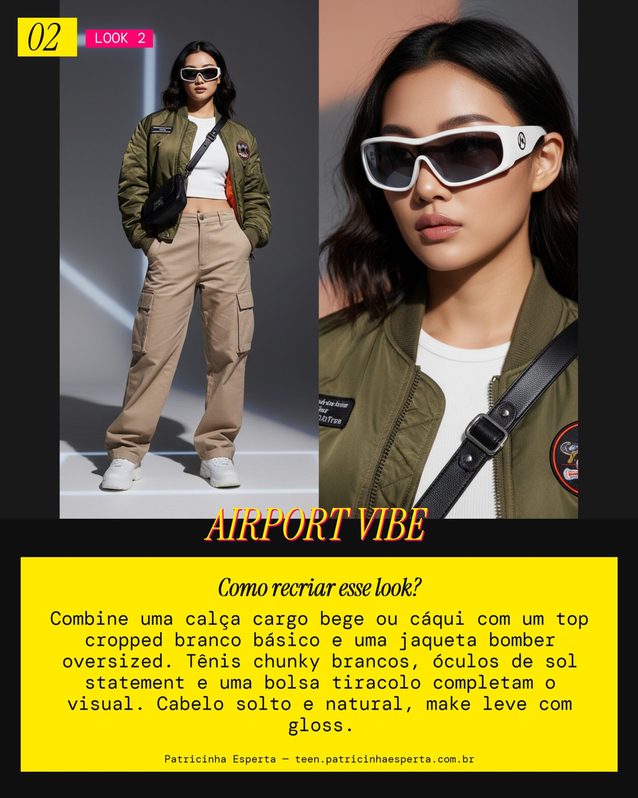 Look 2: Aeroporto Casual Chic