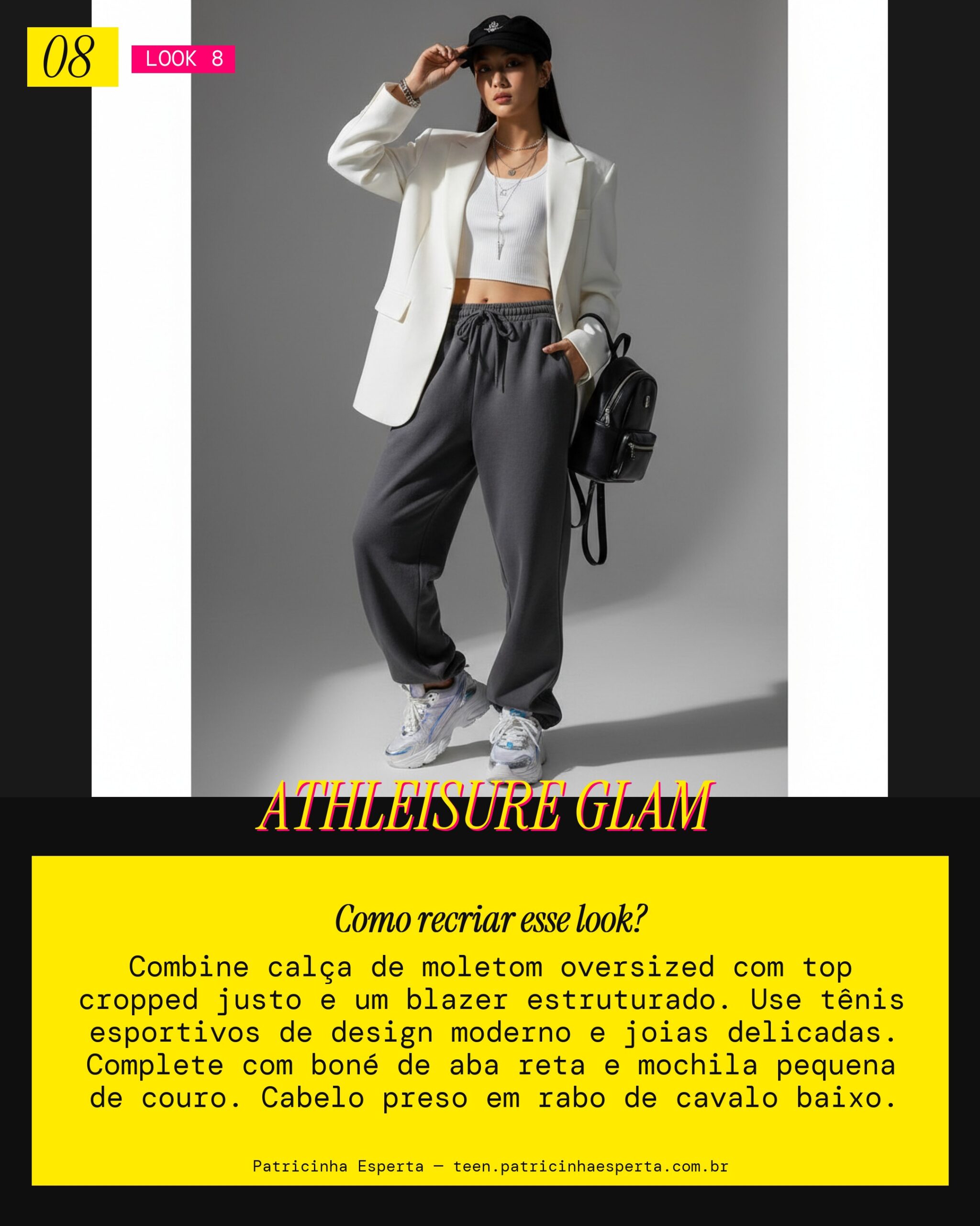 Look 8: Glam Athleisure